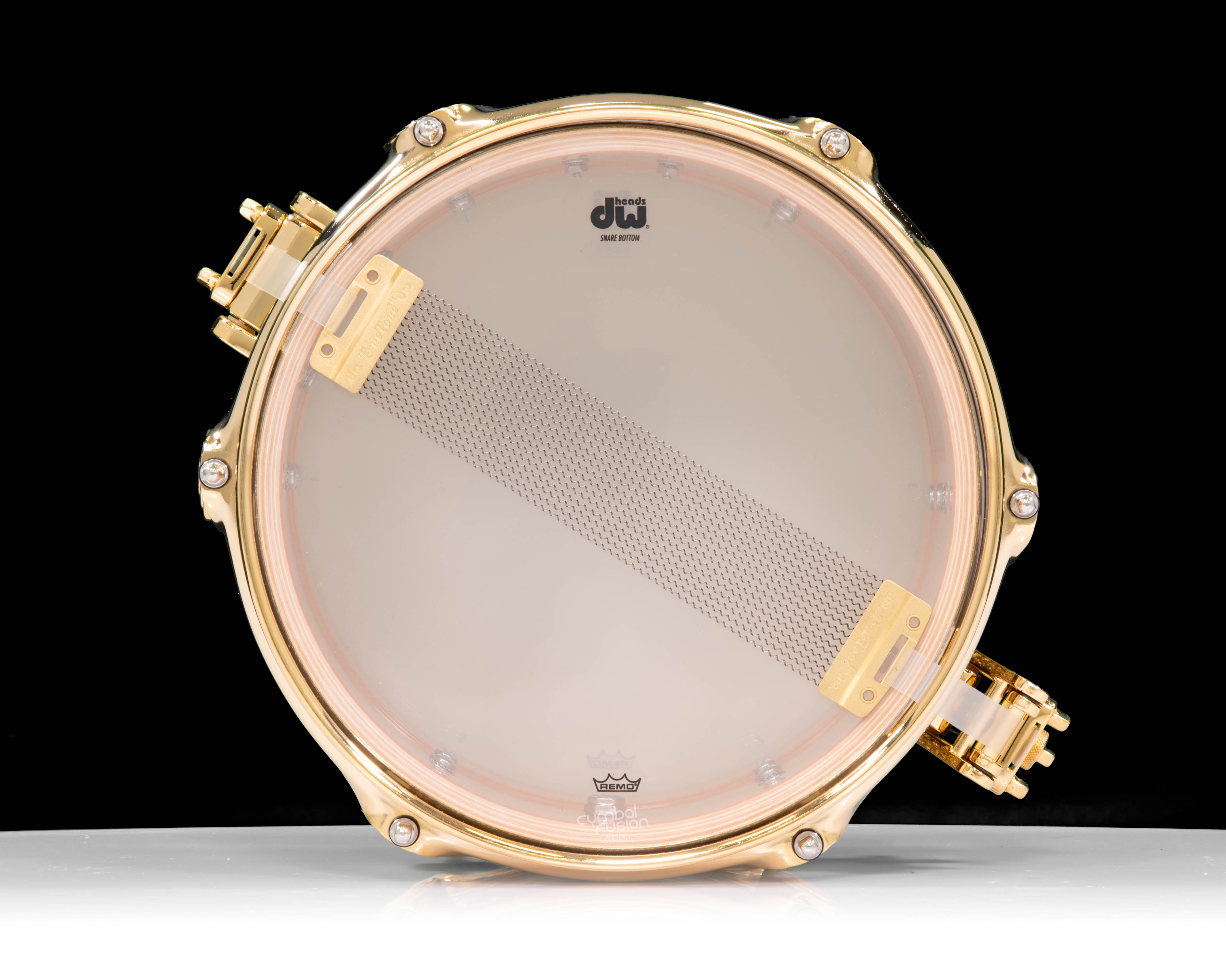 DW Collector's 6x10 SSC Maple Snare - Gold Glass w/Gold HW