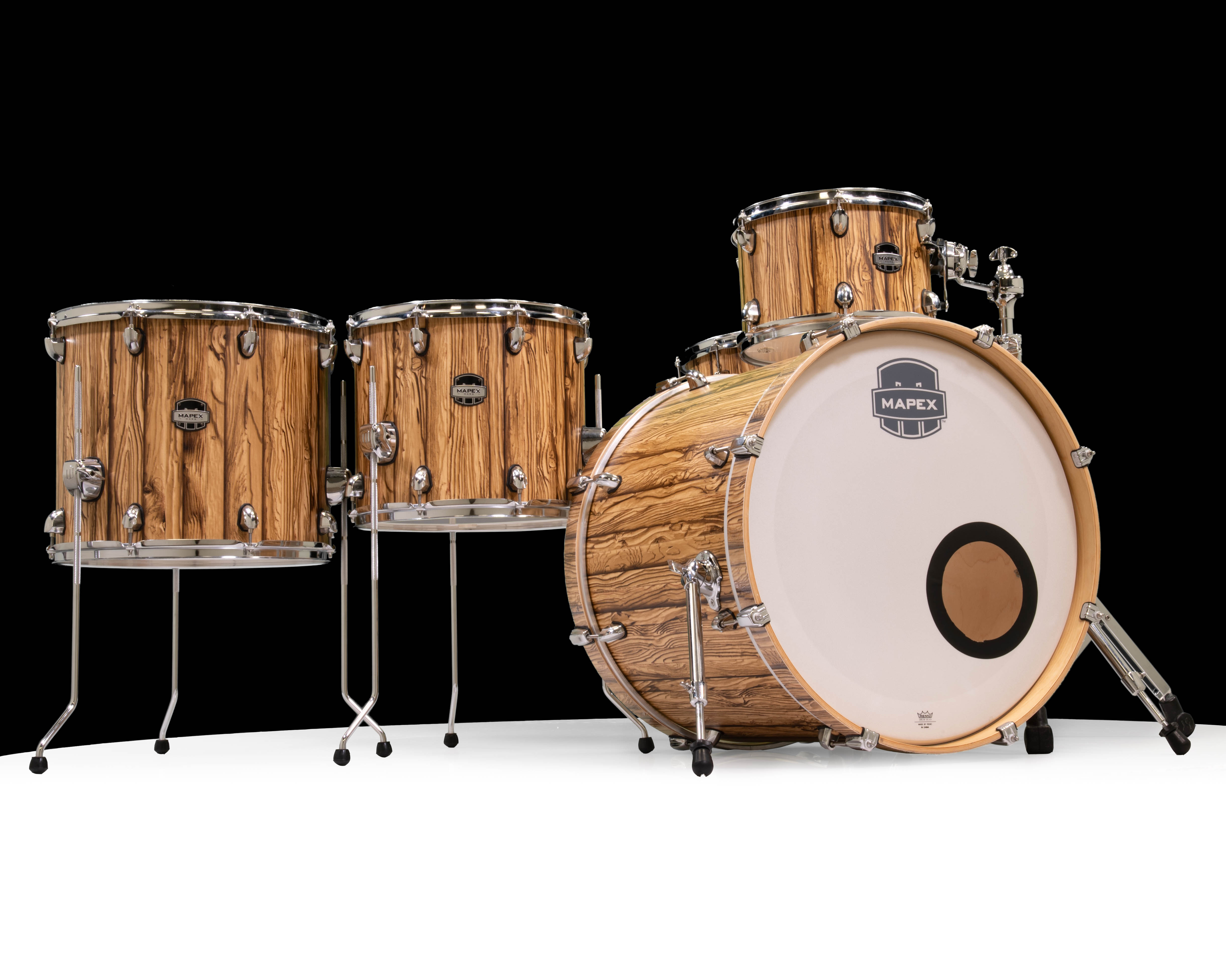 Used Mapex Mars Driftwood 5pc 12/14/16/22/14SD