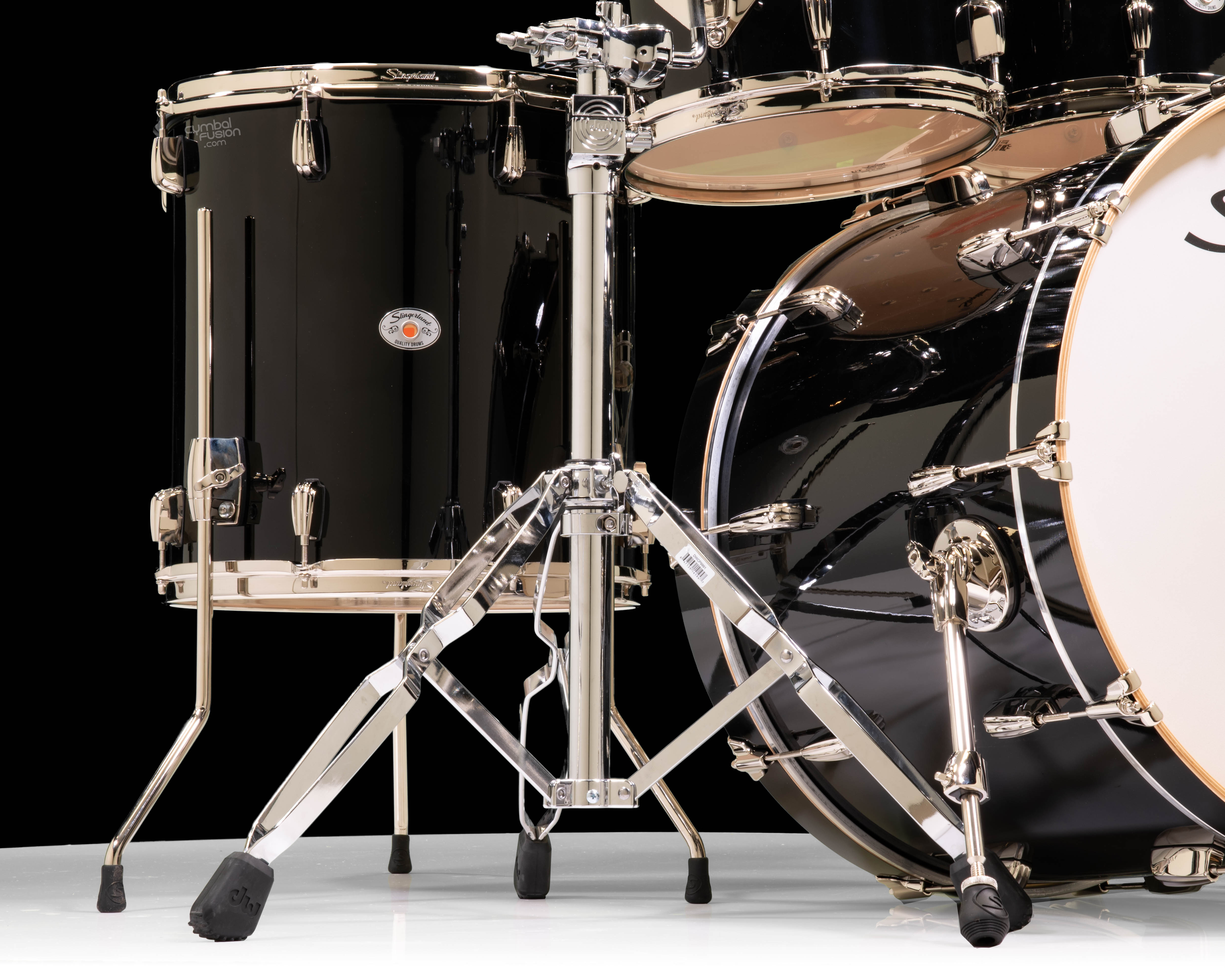 Slingerland 5PC Studio King, 10/12/16/22/14SD, Del Norte Black