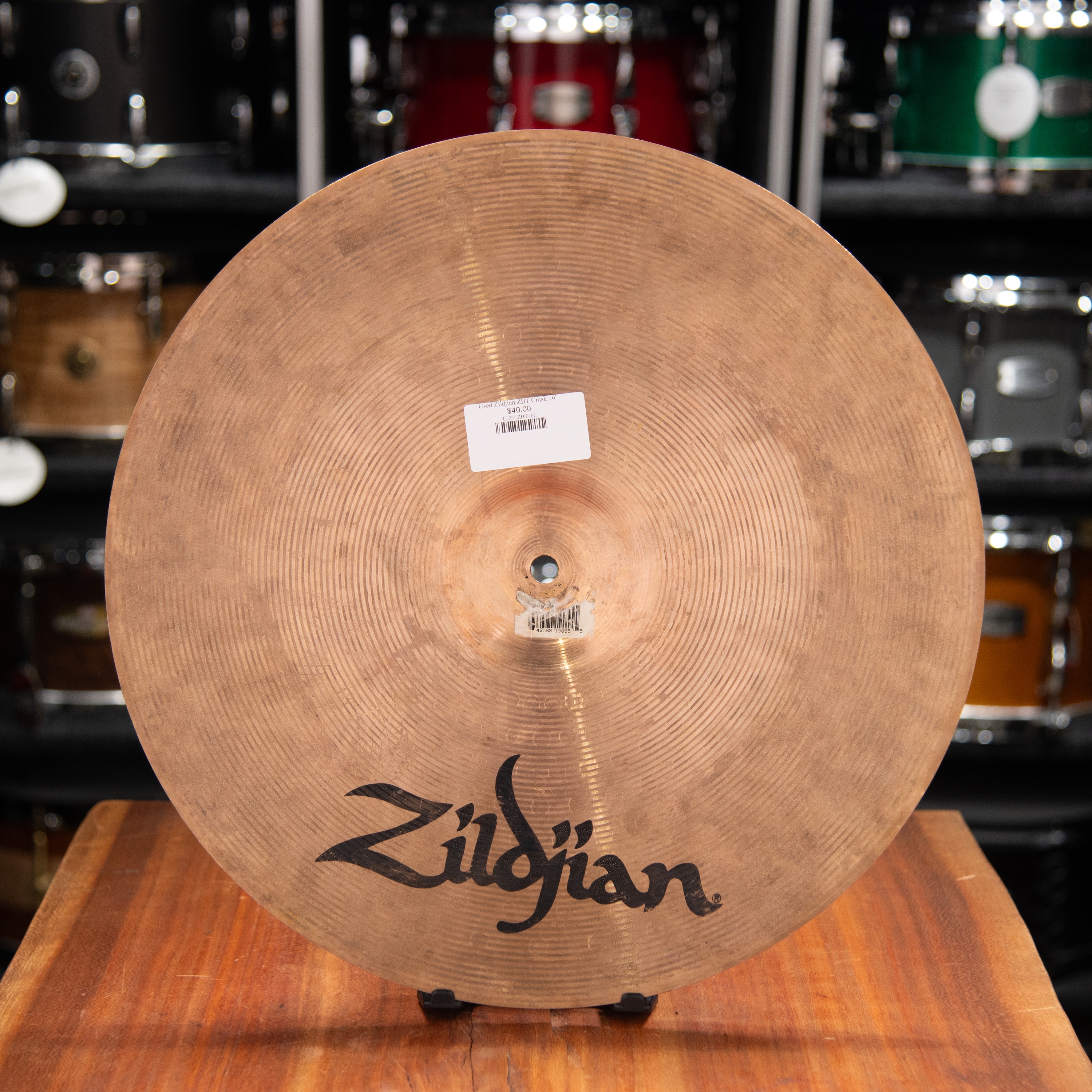 Used Zildjian ZBT Crash 16