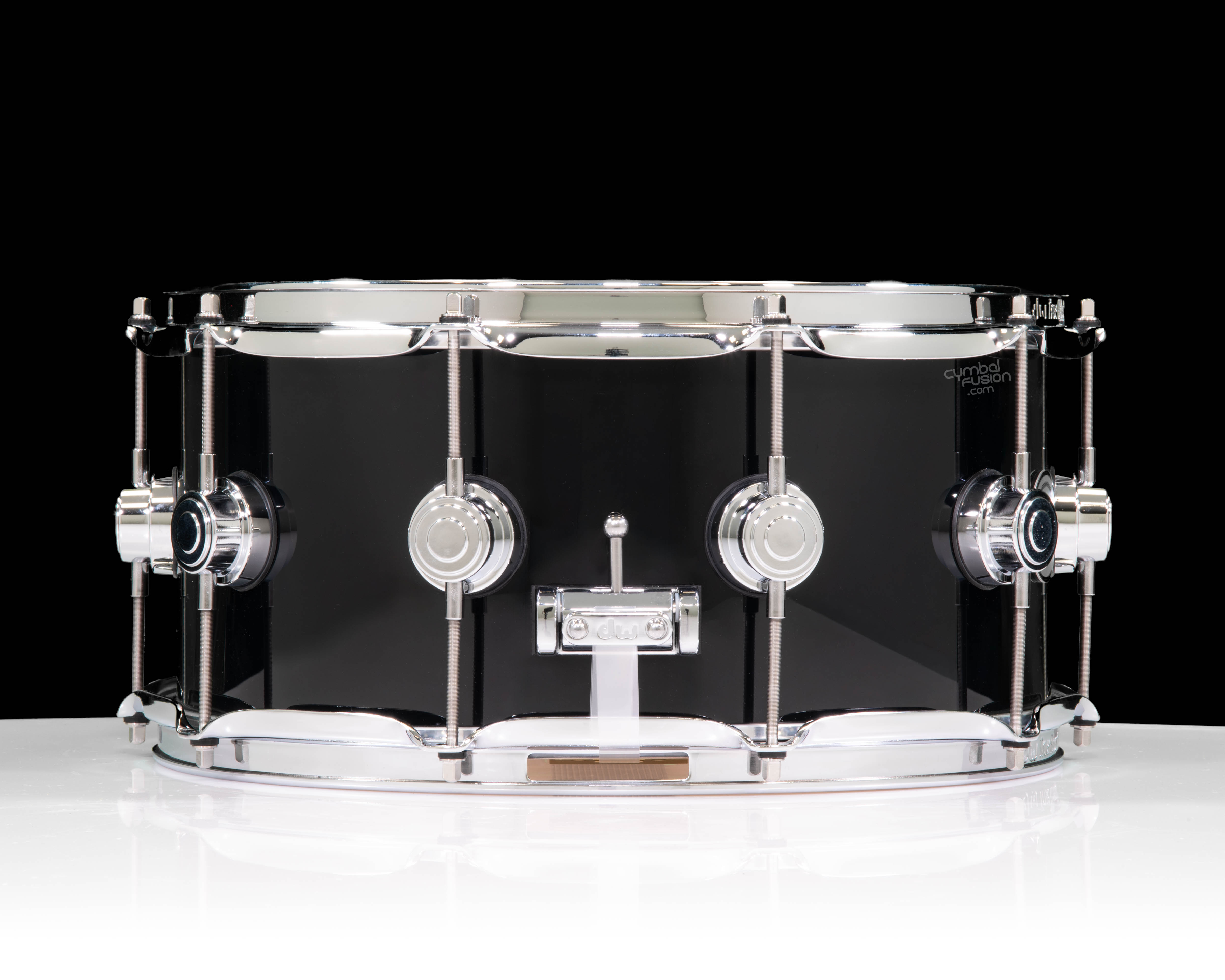 その他 SSWS DW Collector's 6.5x14 SSC Maple Snare - Gloss Black