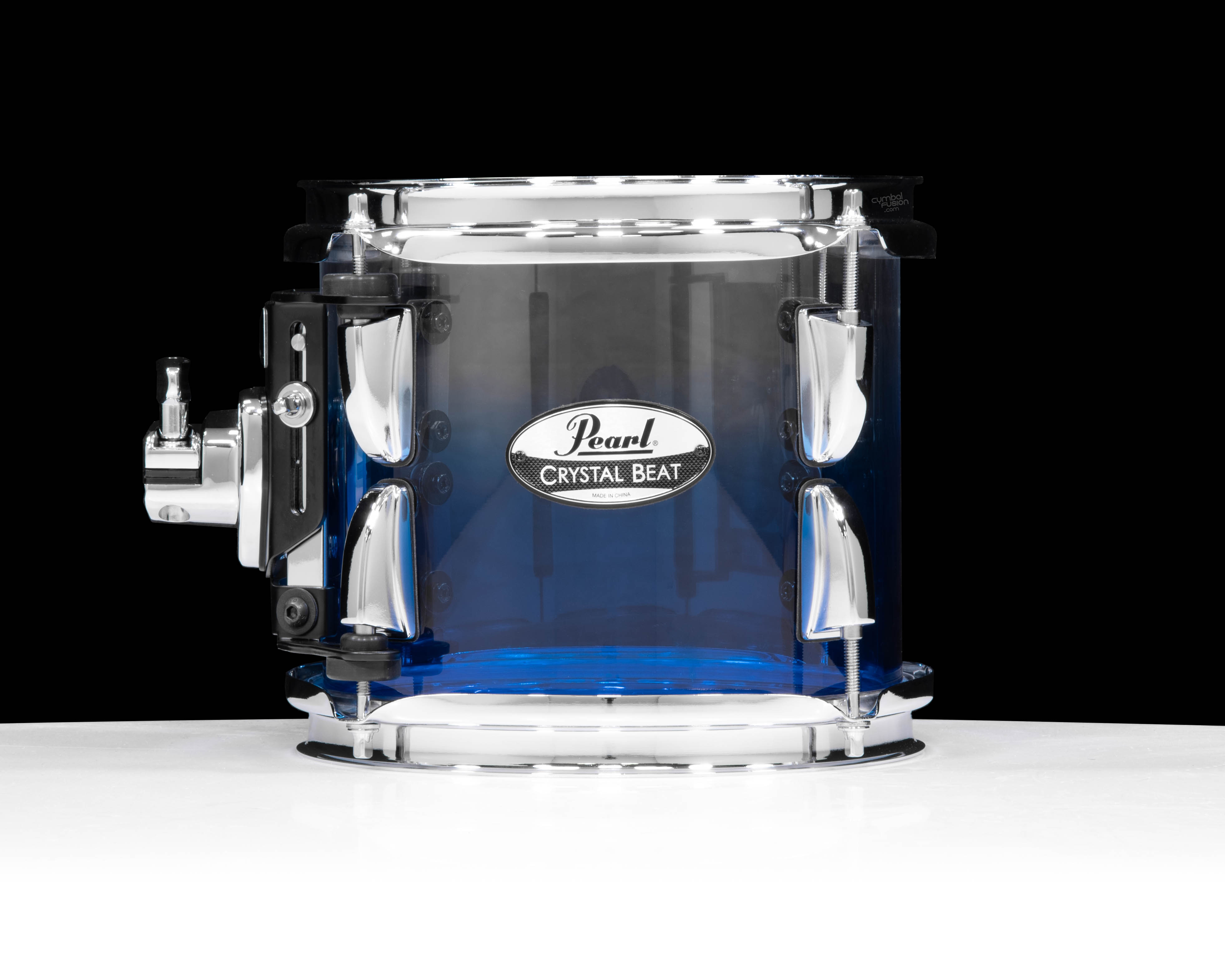 Pearl Crystal Beat 8”x7” Tom – Glacier Fade | CymbalFusion.com