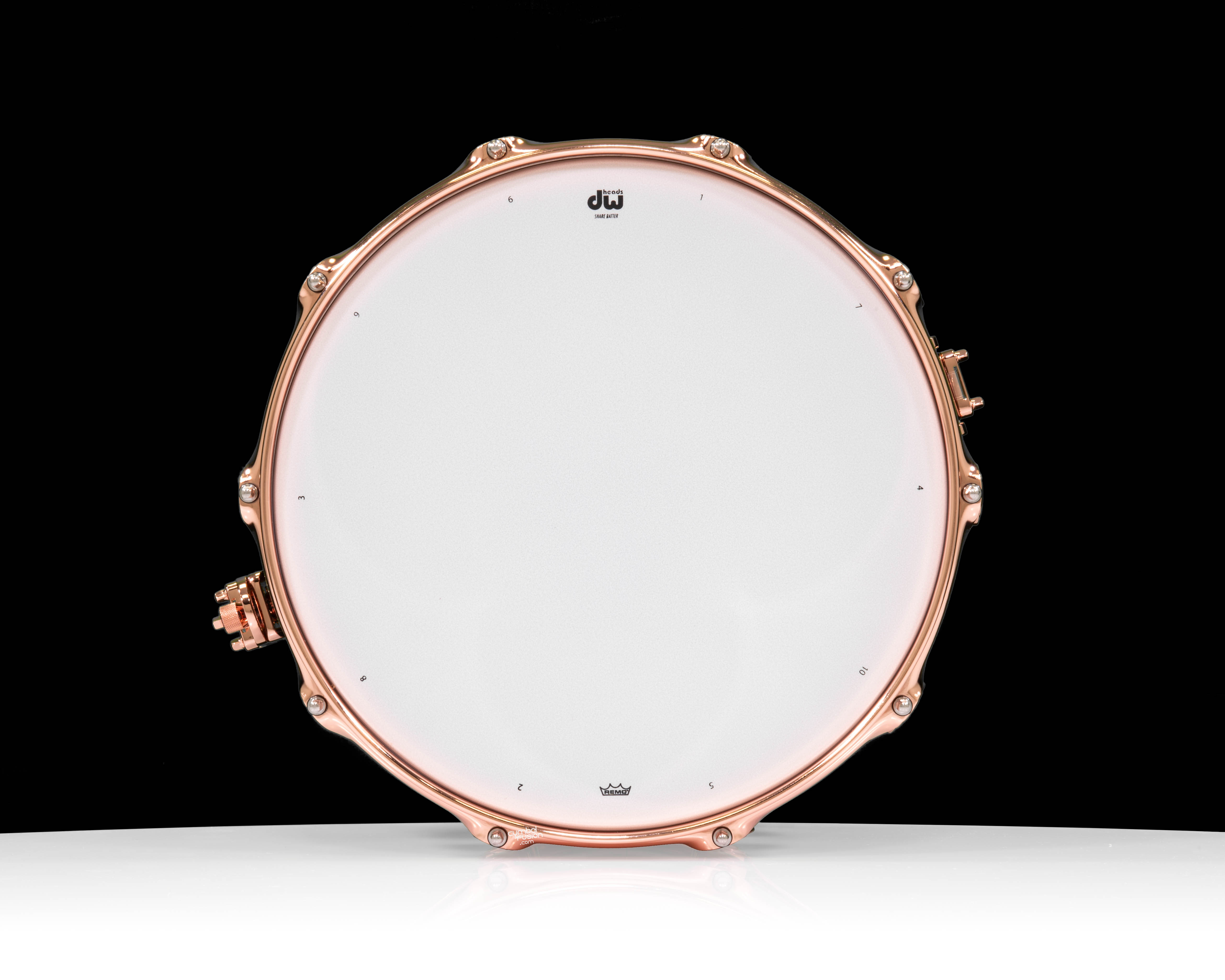 DW Collector's SSC Maple 8x14 Snare Drum - Diamond Nebula - Copper HW