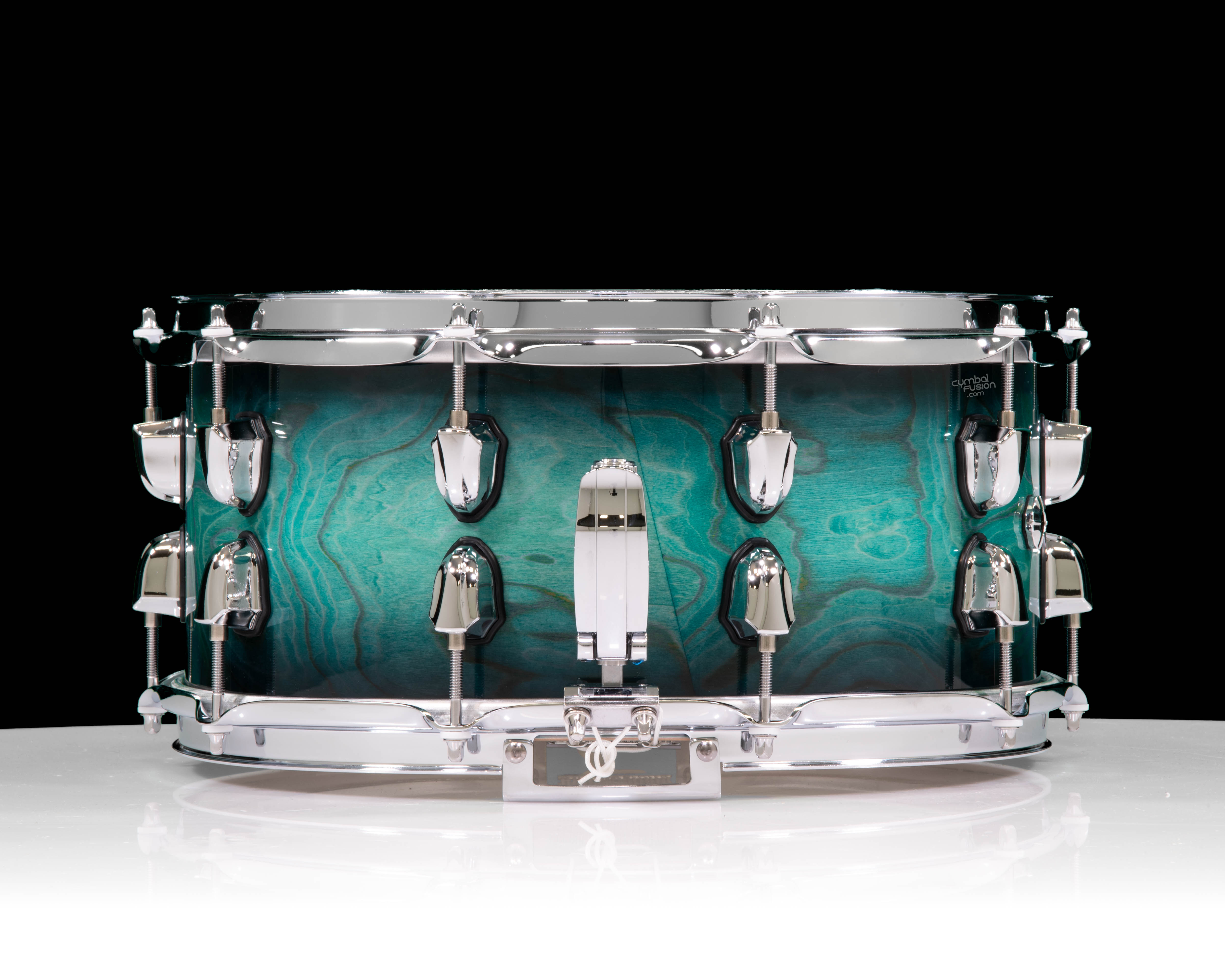 Mapex Saturn VI 14x6.5 Snare Drum - Marine Teal Burst