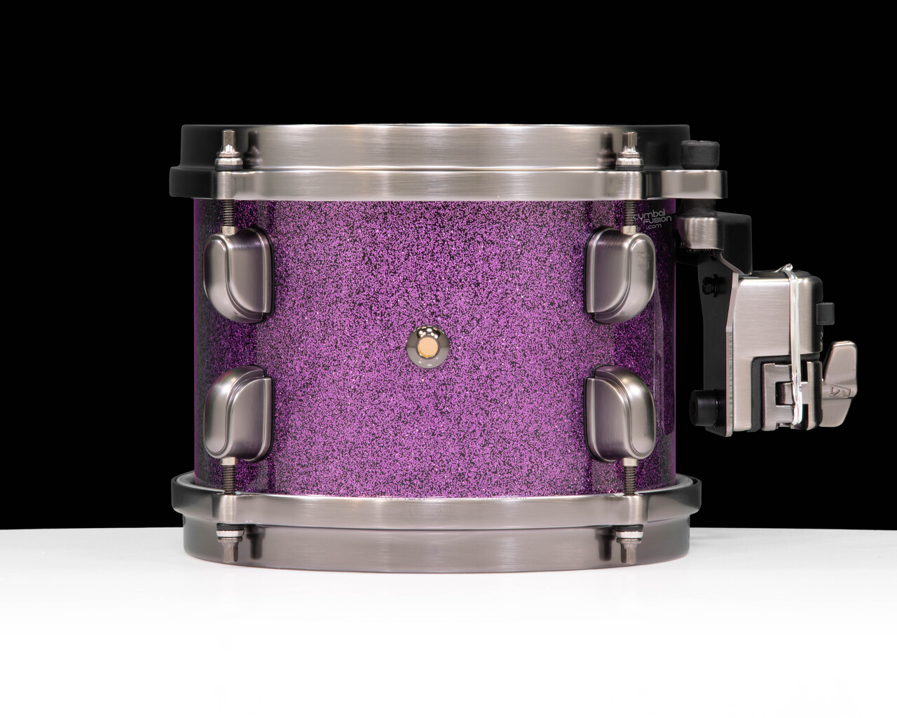 maple　904545 Tama Starclassic Maple 6”x8” Tom – Deeper Purple w/ Smoked Black