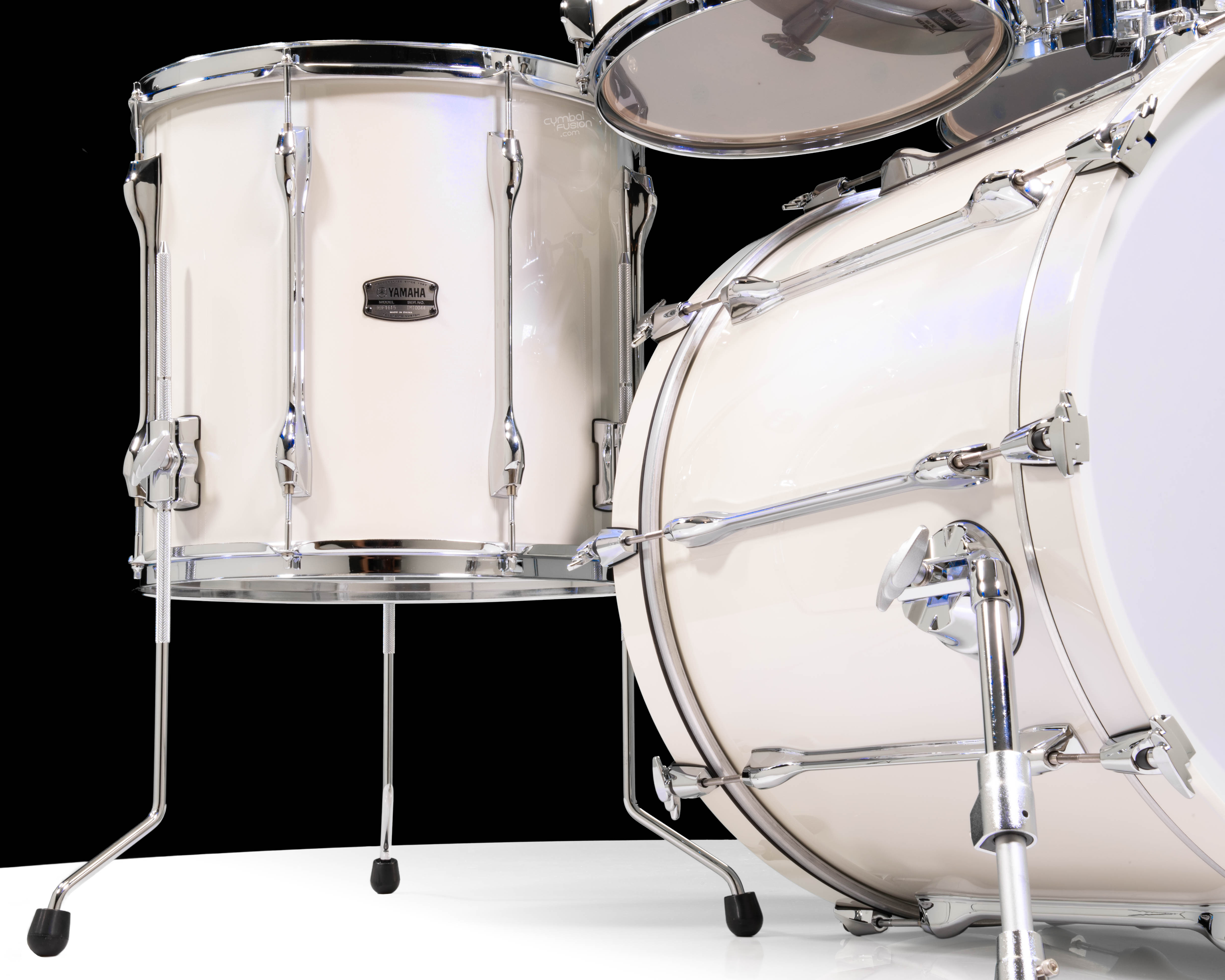 Yamaha Recording Custom 4pc Shell Pack Polar White