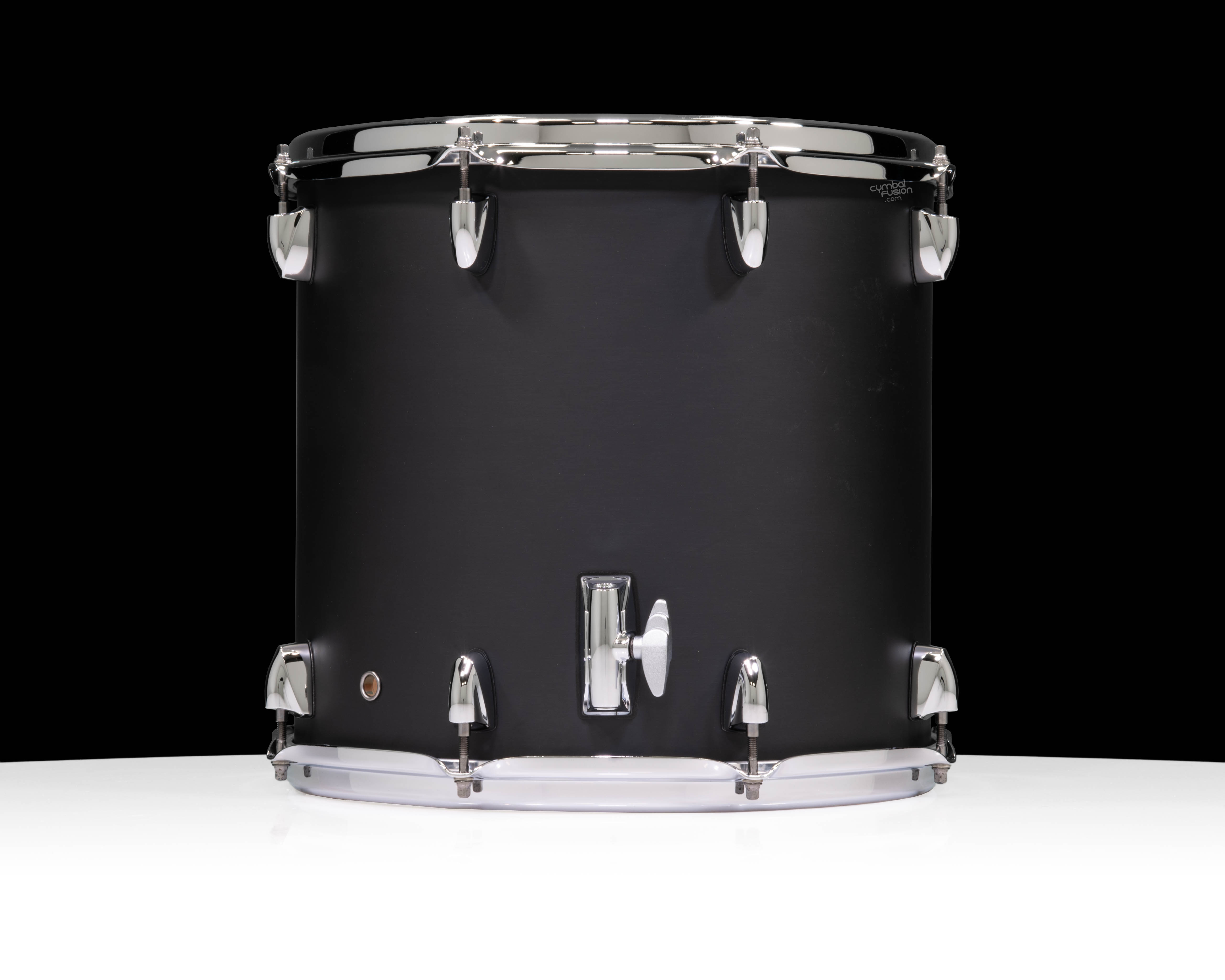 トムトム Yamaha Tour Custom 14”x13” Floor Tom – Licorice Satin | CymbalFusion