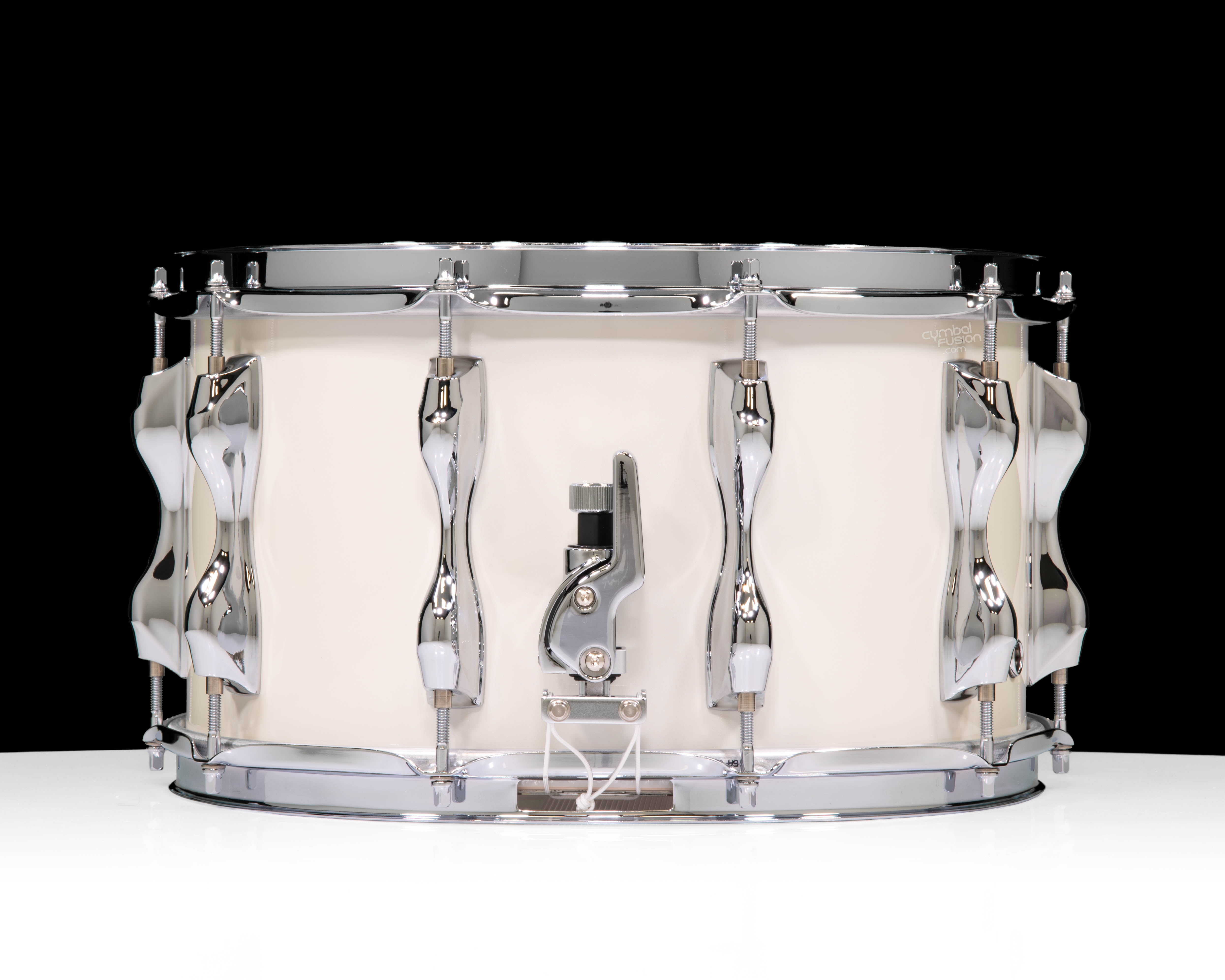 Yamaha Recording Custom Snare Drum 14”x8” – Polar White | CymbalFusion