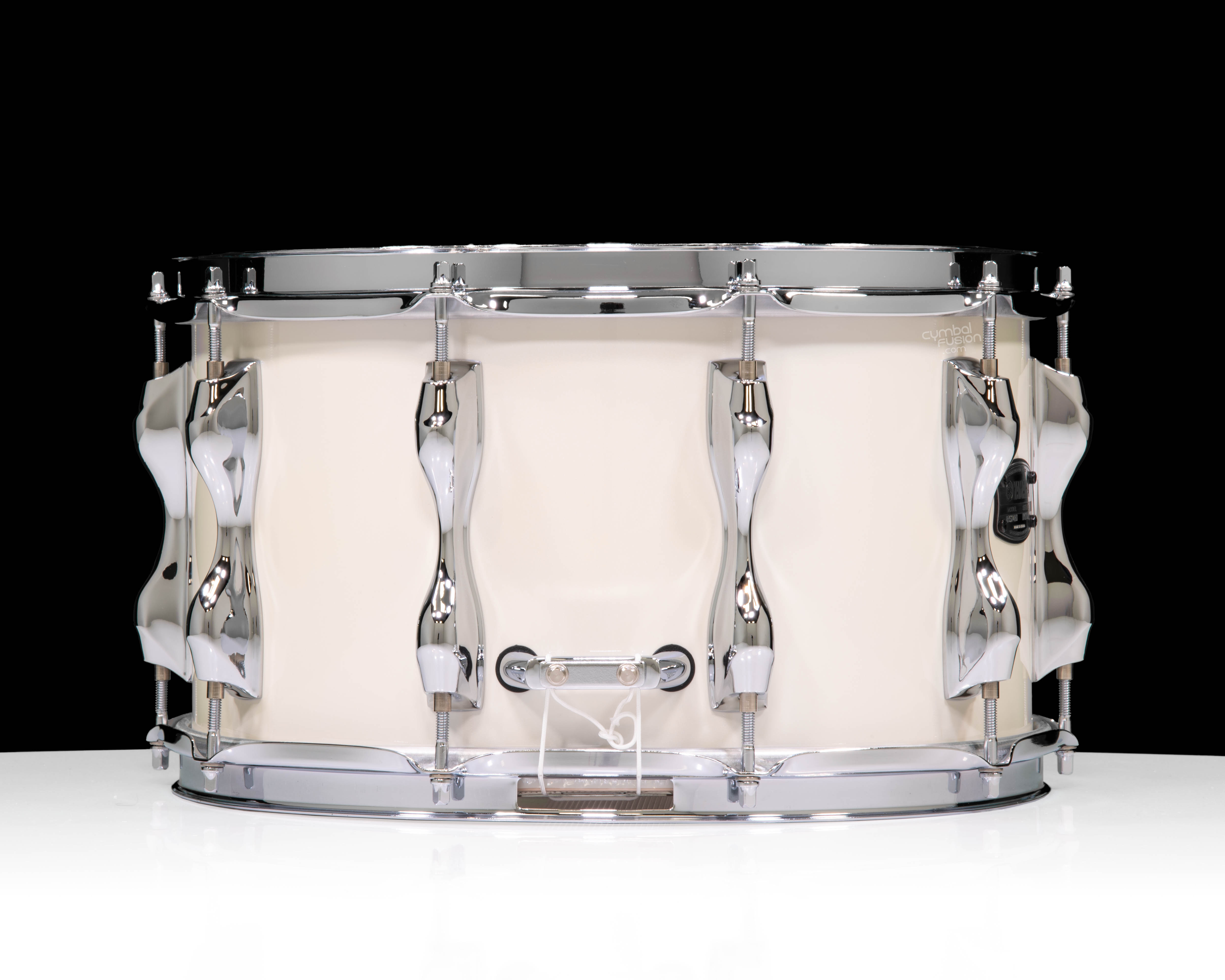 Yamaha Recording Custom Snare Drum 14”x8” – Polar White | CymbalFusion