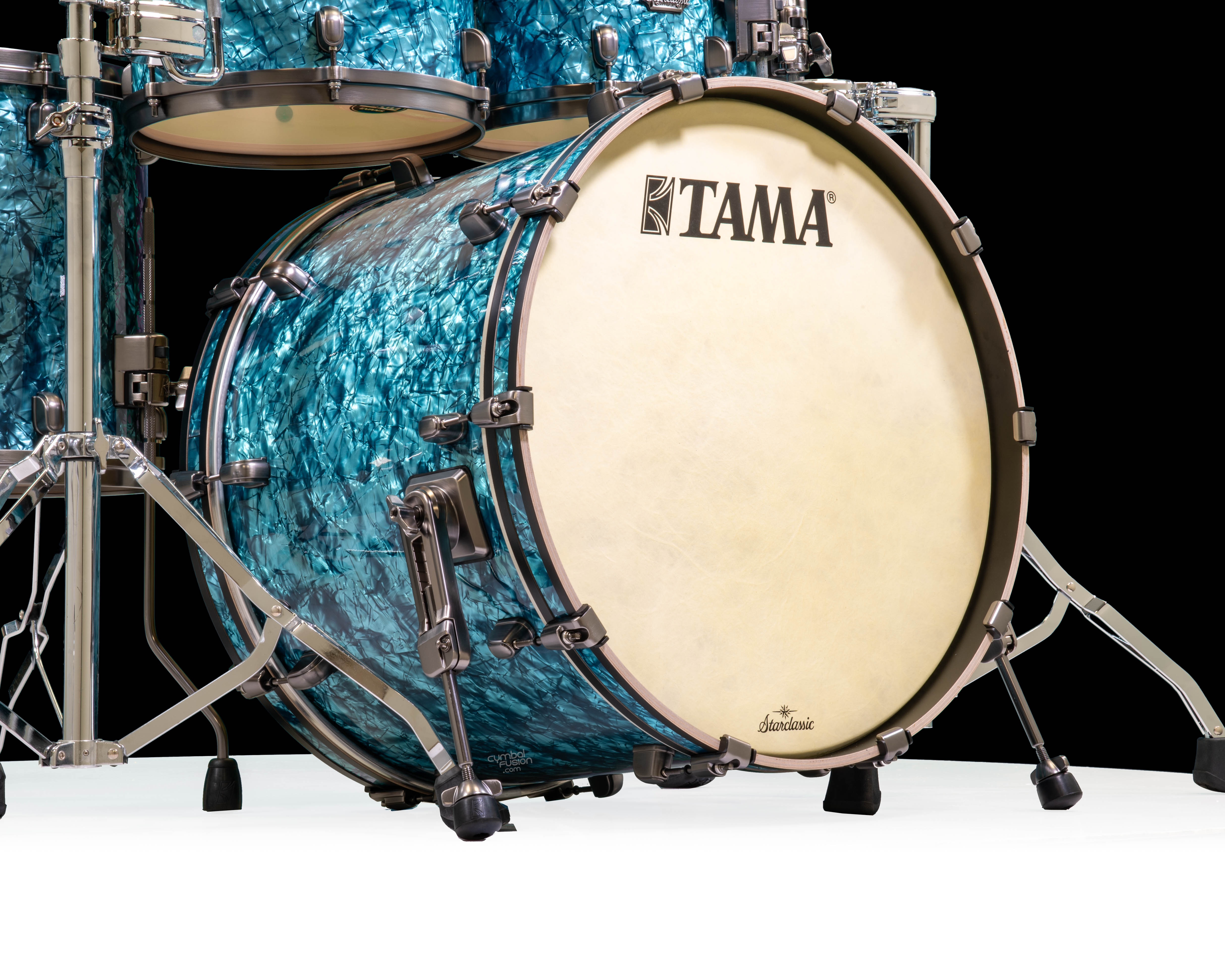 Tama Starclassic Walnut/Birch 6pc Shell Pack – Turquoise Pearl
