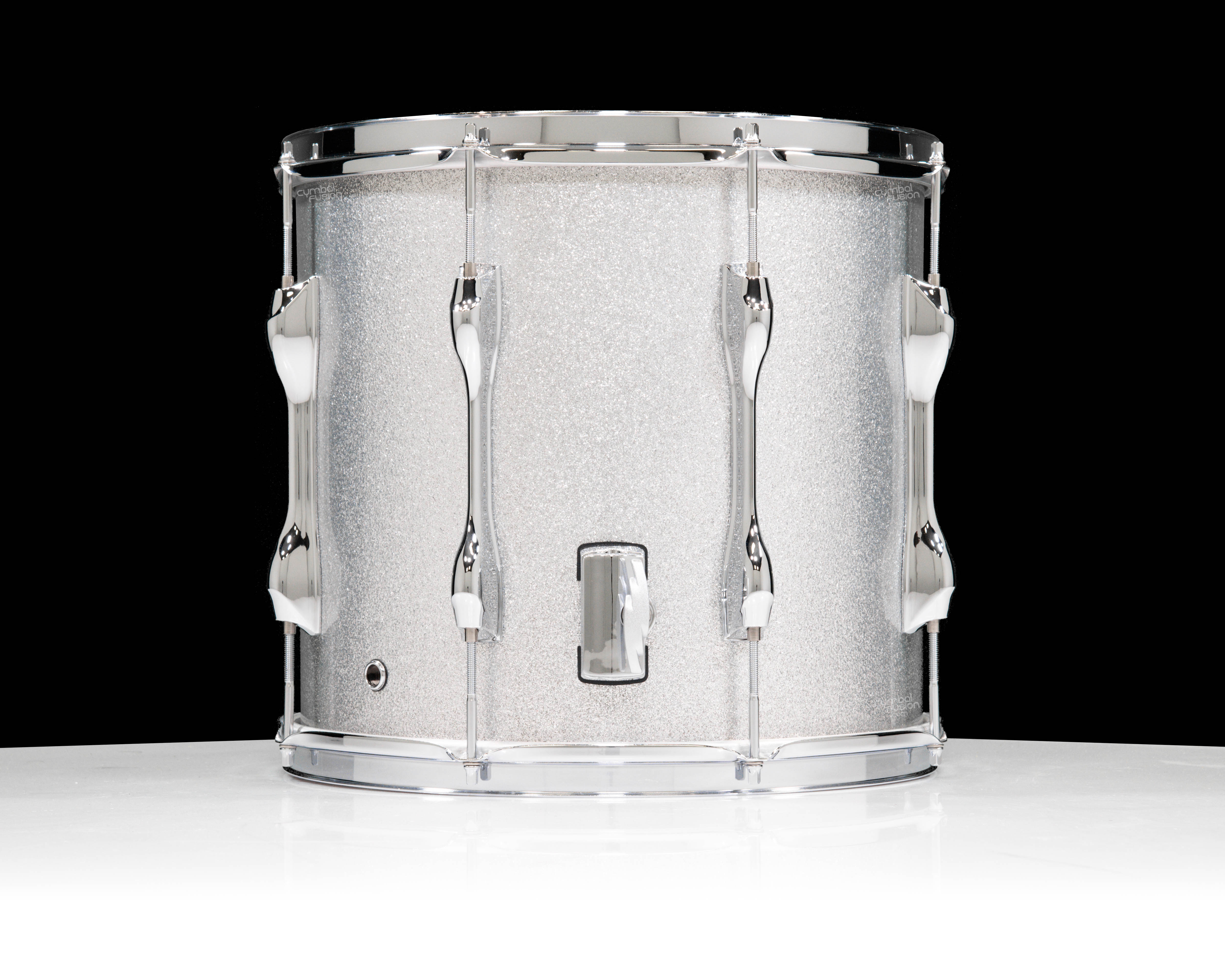 Yamaha Recording Custom Floor Tom Silver Sparkle 14x13