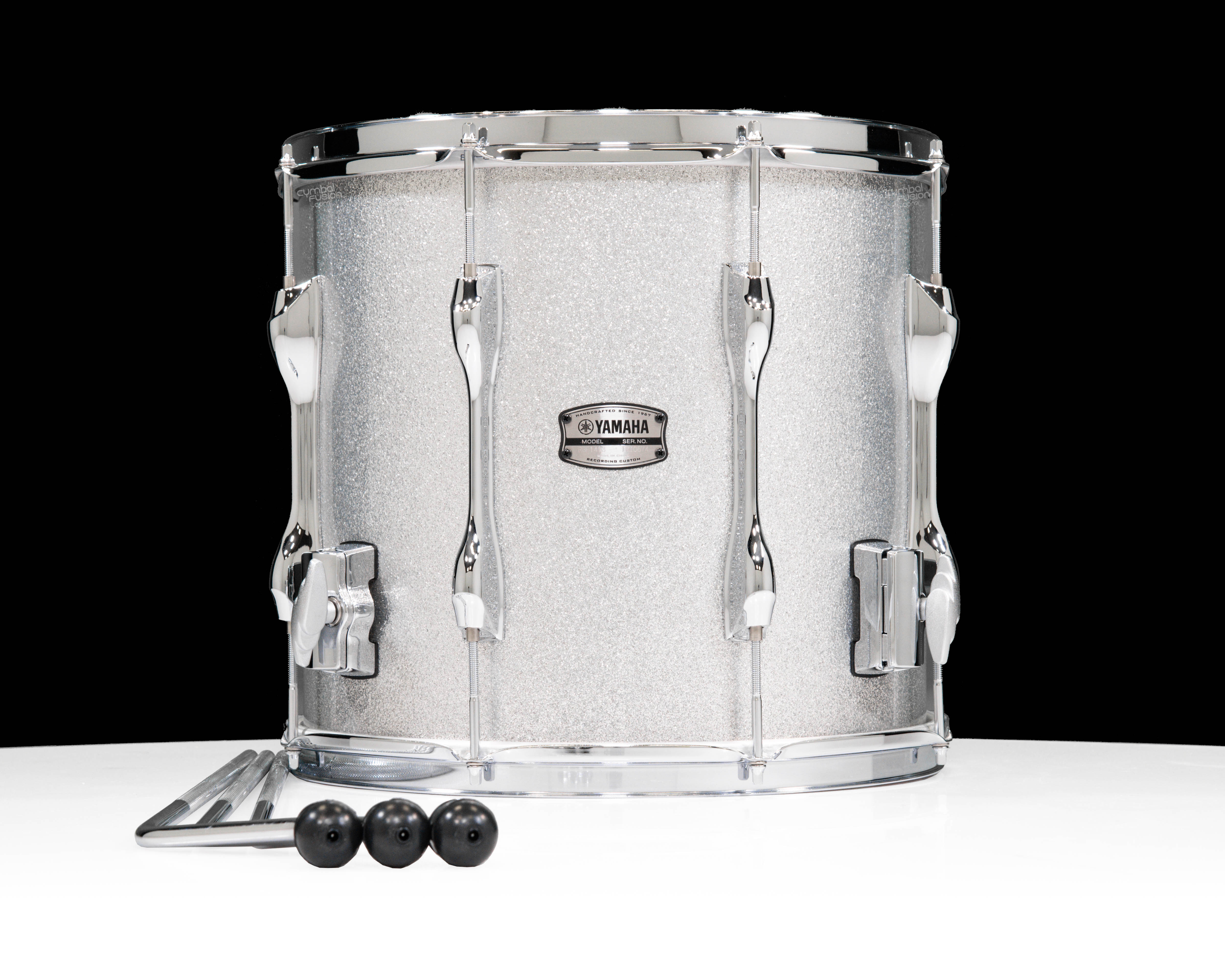 Yamaha Recording Custom Floor Tom Silver Sparkle 14x13