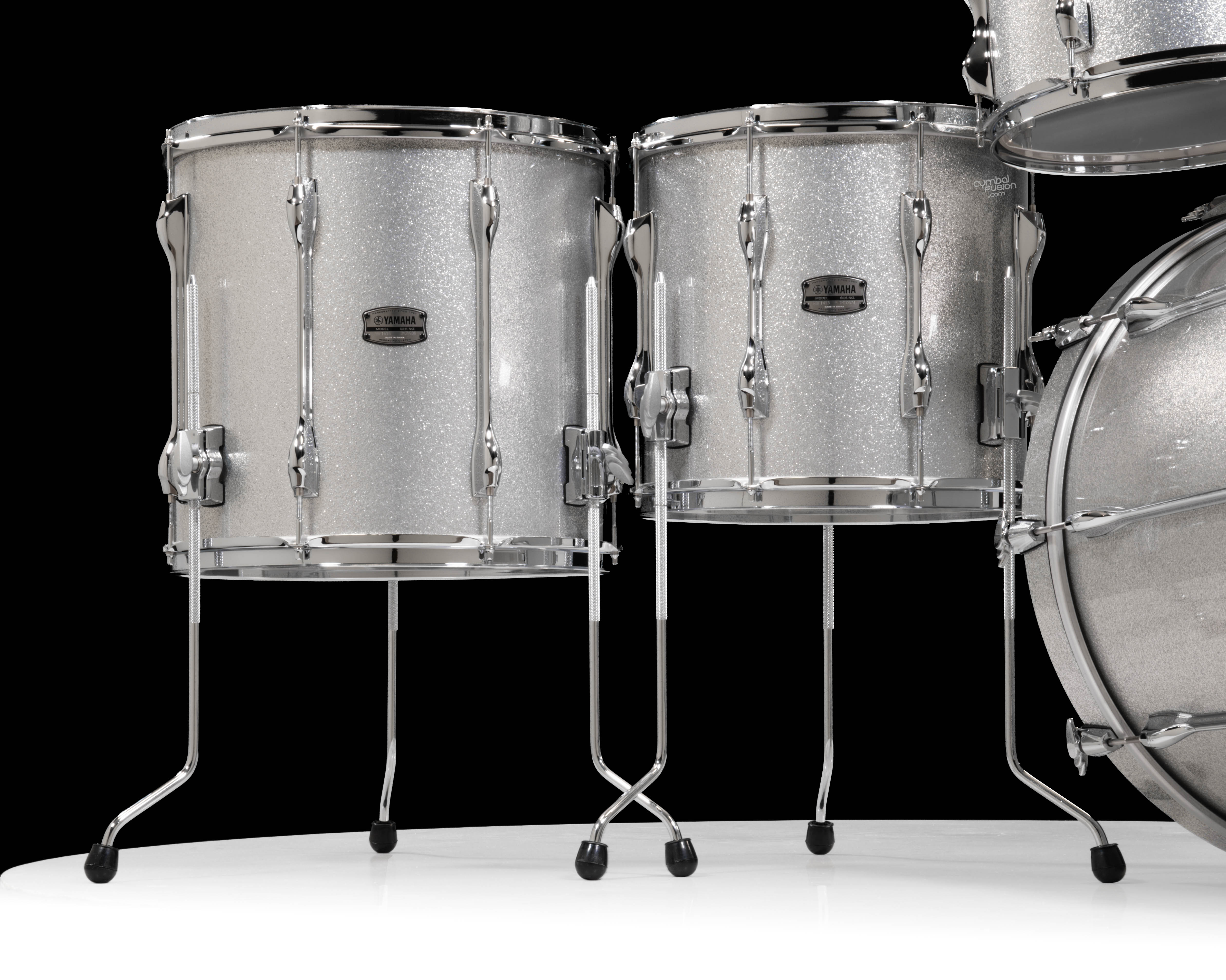 Yamaha Recording Custom 5pc Shell Pack - Silver Sparkle