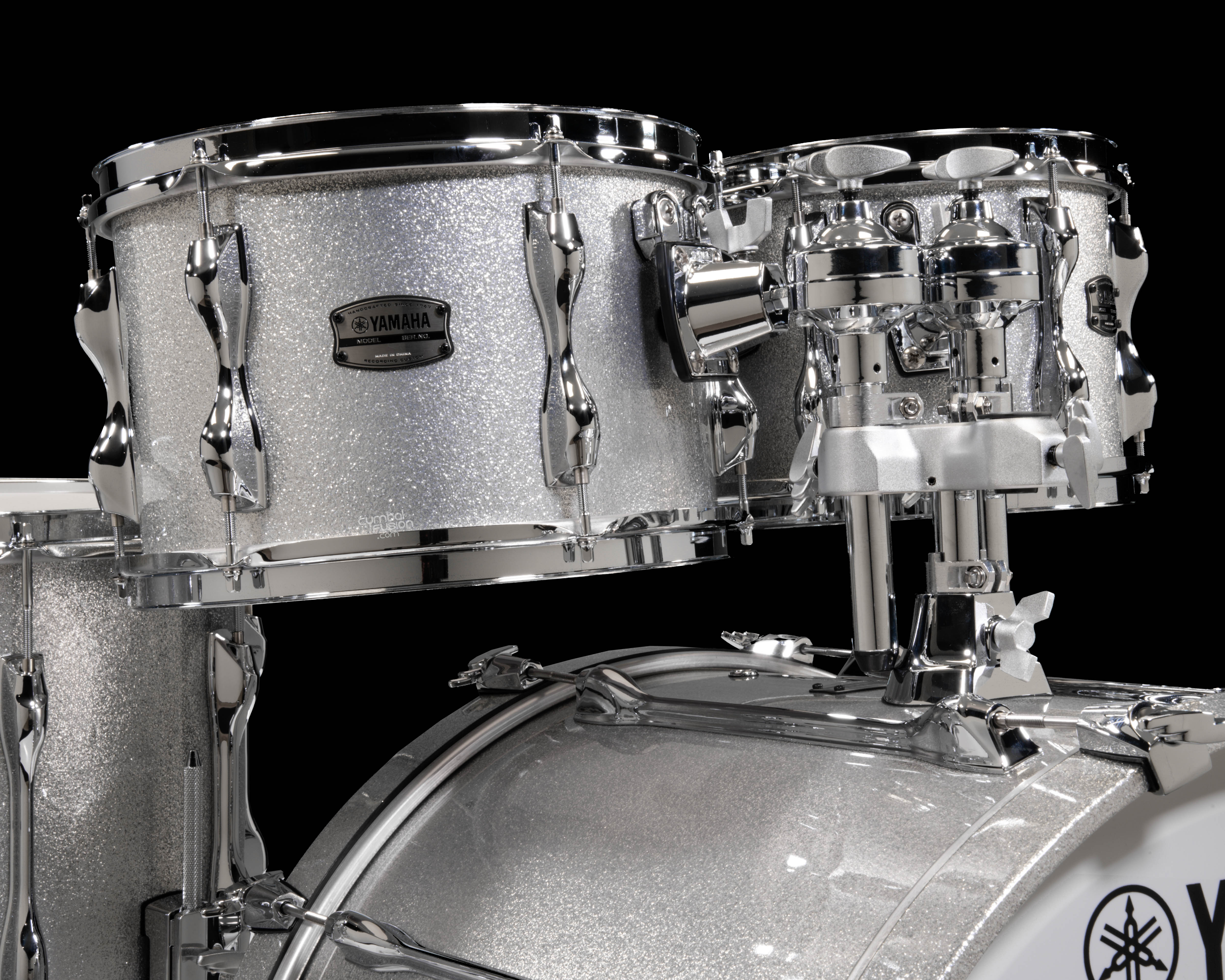 Yamaha Recording Custom 5pc Shell Pack - Silver Sparkle