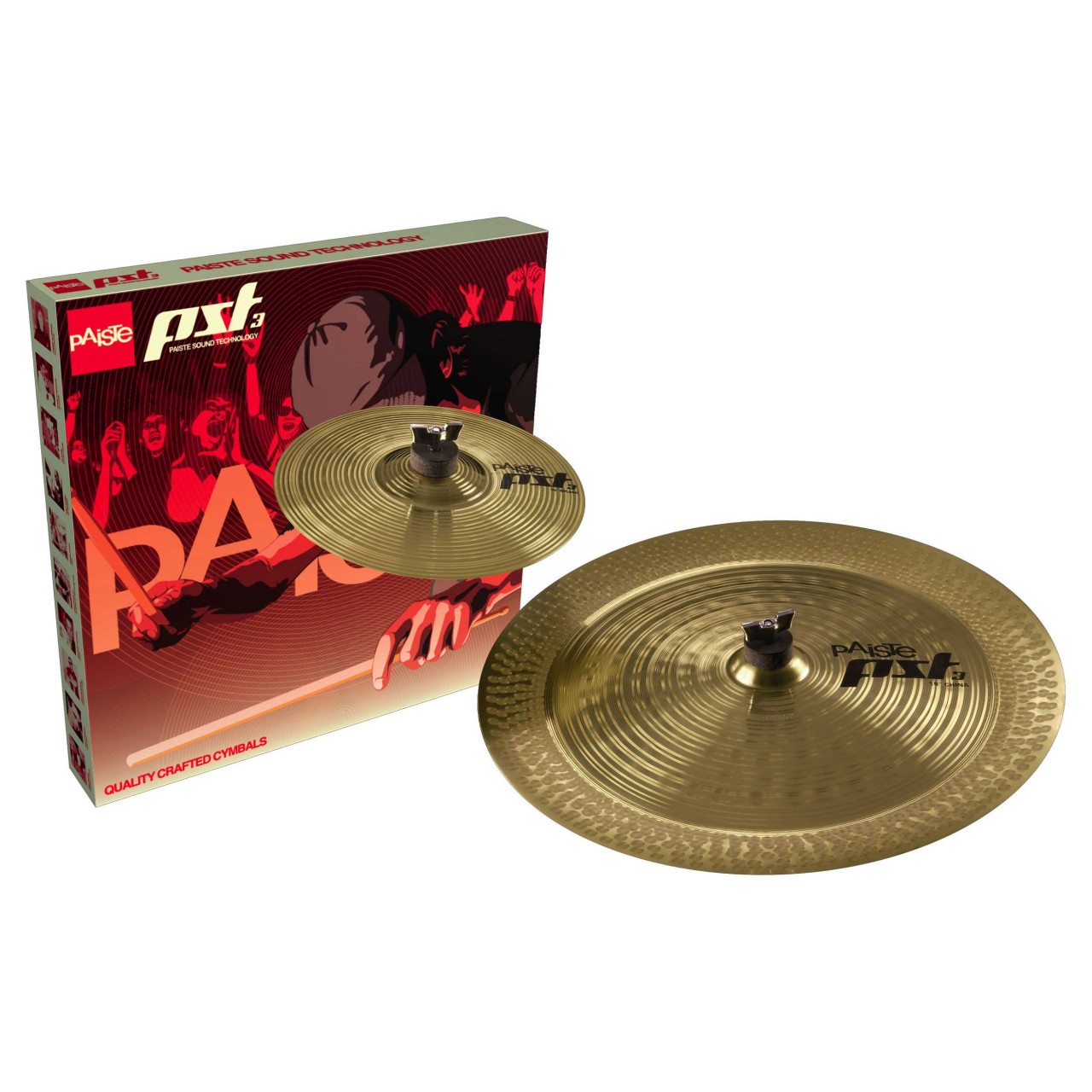 Paiste PST 3 Effects Pack (10/18) Set Only 063FXPK