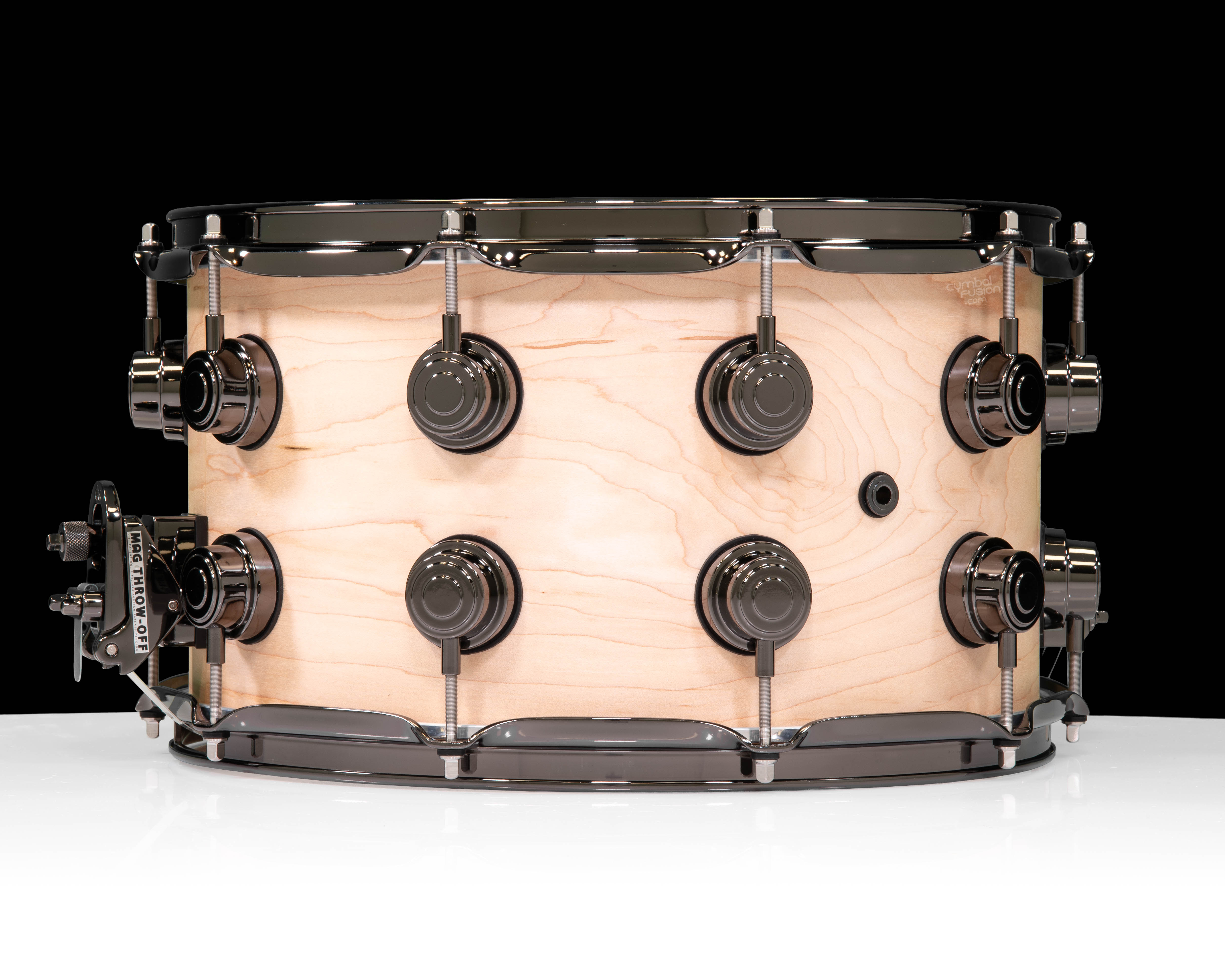 DW Collector's Series SSC Maple 8x14 Snare Drum - Natural Satin