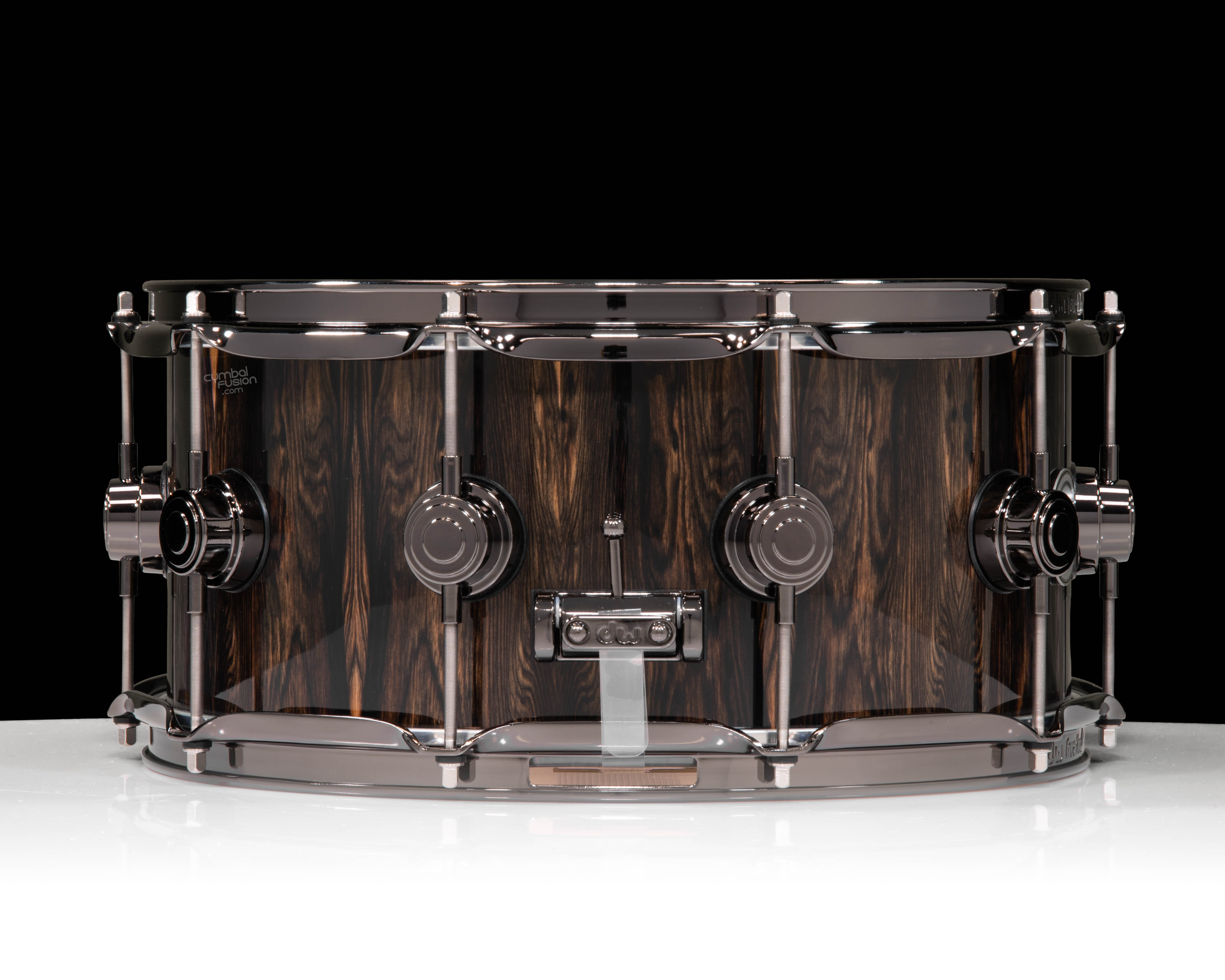 ラカンマキ（約２メイトル） DW Collector's Series 6.5x14 Maple Snare - Royal Ebony, Natural