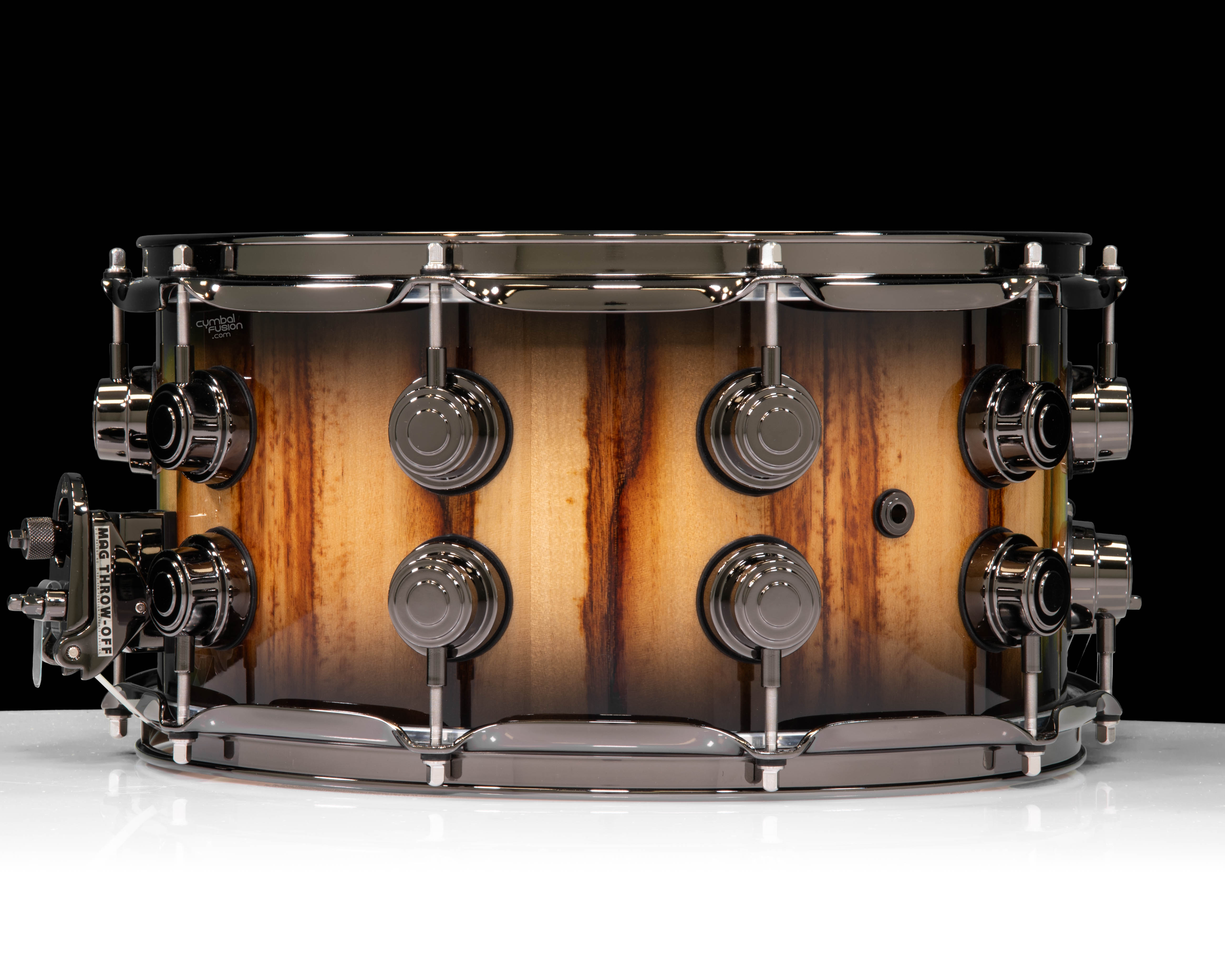 タイン　ティエン② DW Collector's Series 7x14 Snare Drum - African Chenchen, Natural