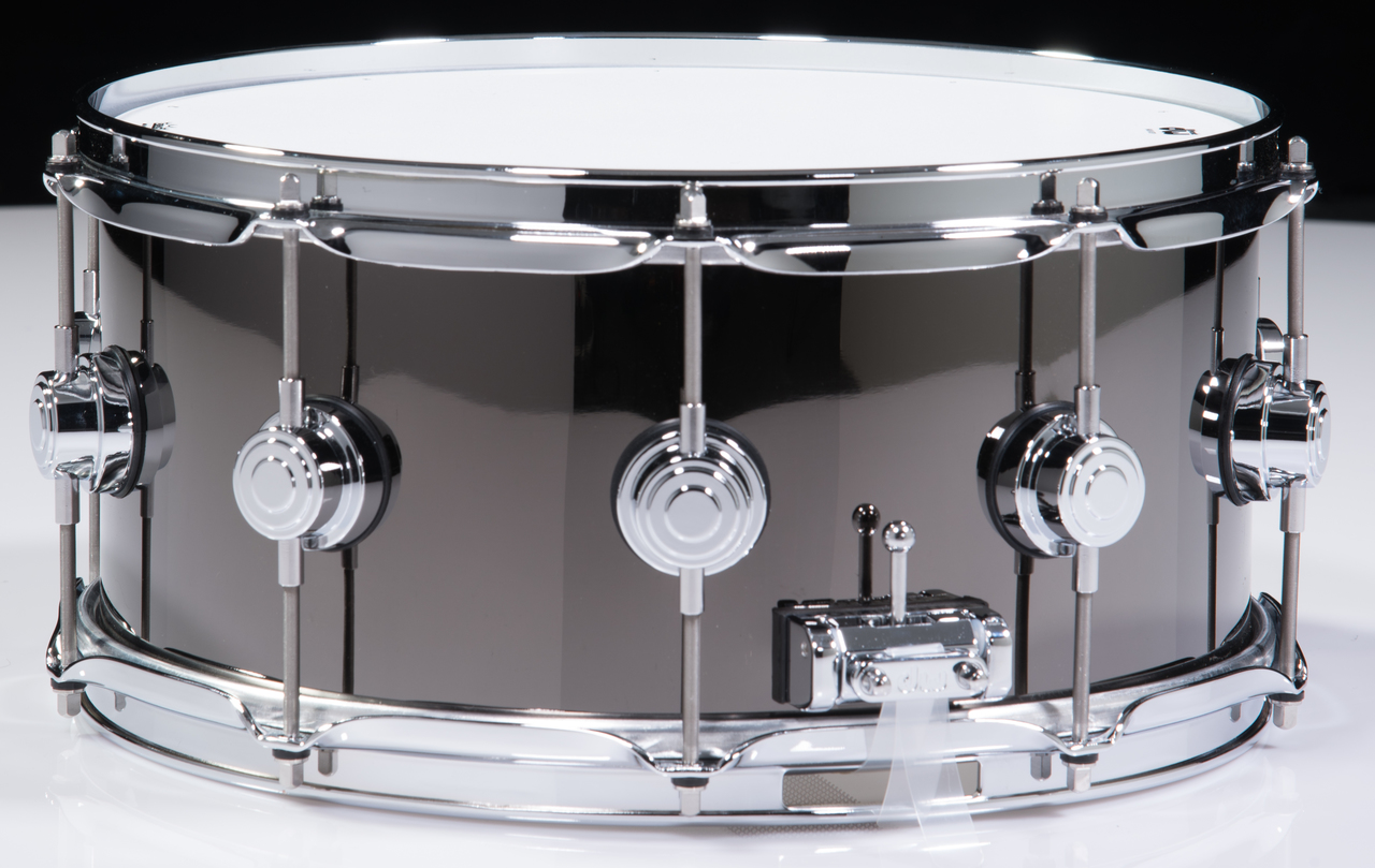 DW Collector's Series 6.5x14 Black Nickel over Brass Snare Drum