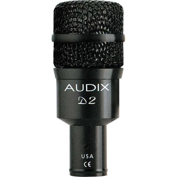 Audix D2 Dynamic Hypercardioid Instrument Microphone