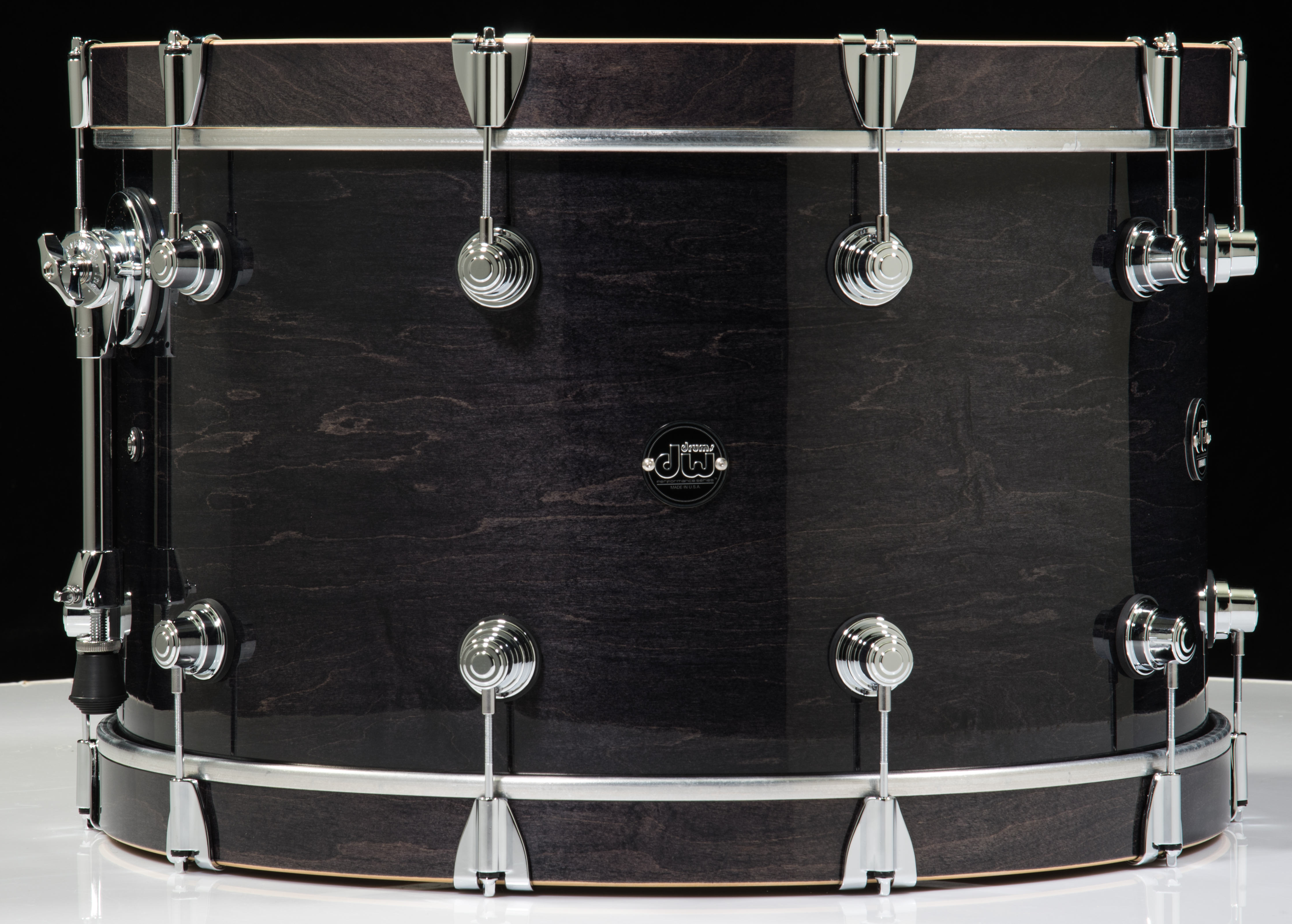 hiace_camp　FT40 DECK2セット DW Performance Drum Kit Ebony Stain 12/14/16/22