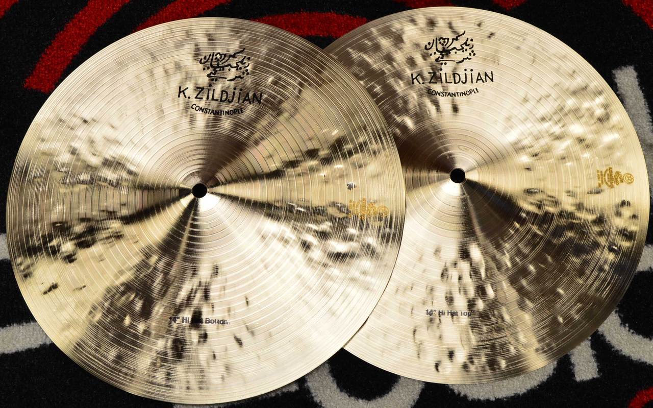 割引可Zidjian Constantinople 14 Hi hat top パーカッション・打楽器