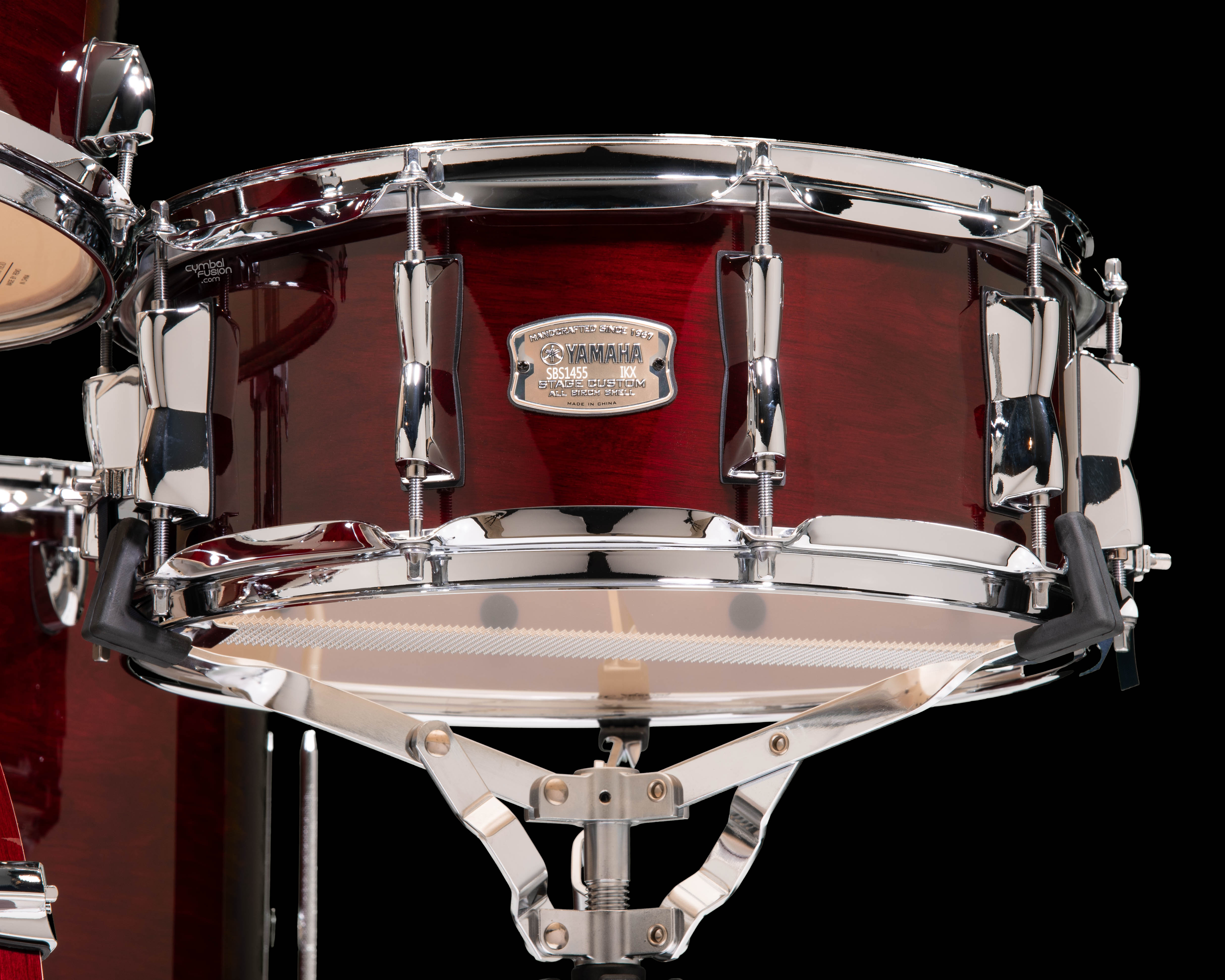 Yamaha Stage Custom Cranberry Red 5pc Shell Pack Open Box