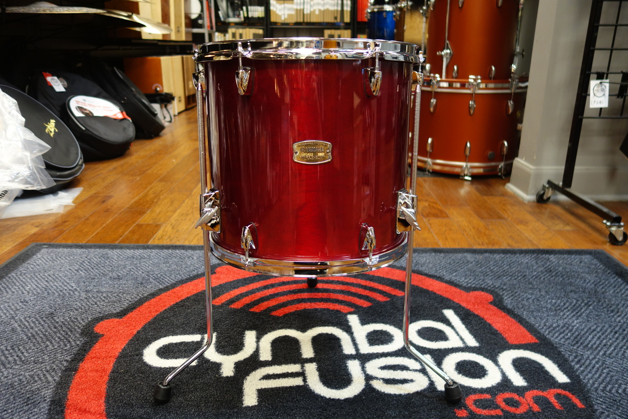 Yamaha Stage Custom 14x13 Floor Tom Cranberry Red