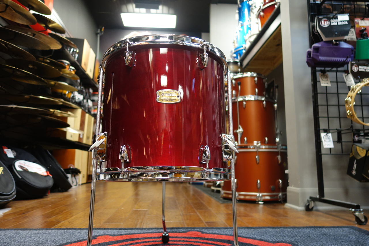 Yamaha Stage Custom 14x13 Floor Tom Cranberry Red
