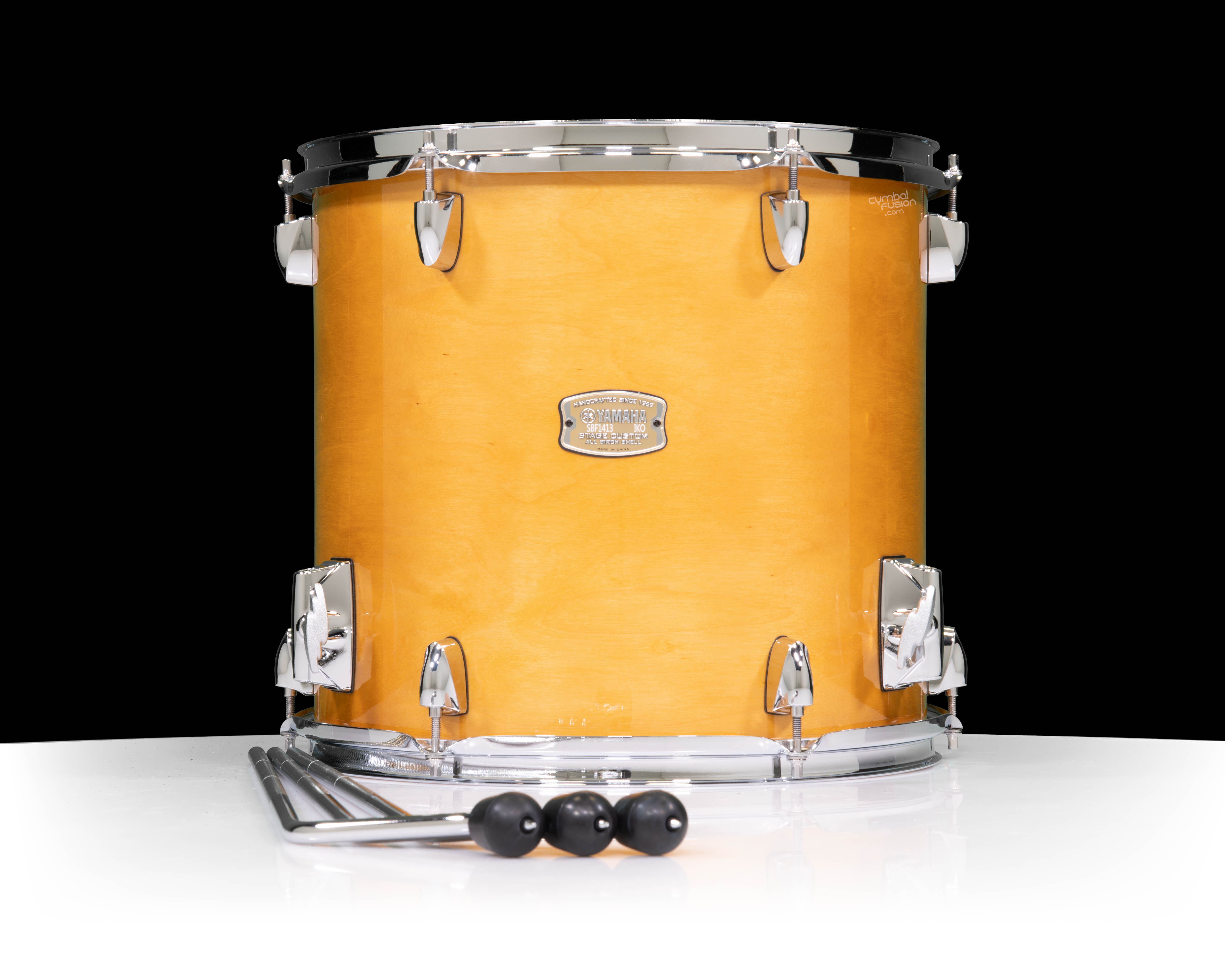 Yamaha Stage Custom 14x13 Floor Tom Natural Wood