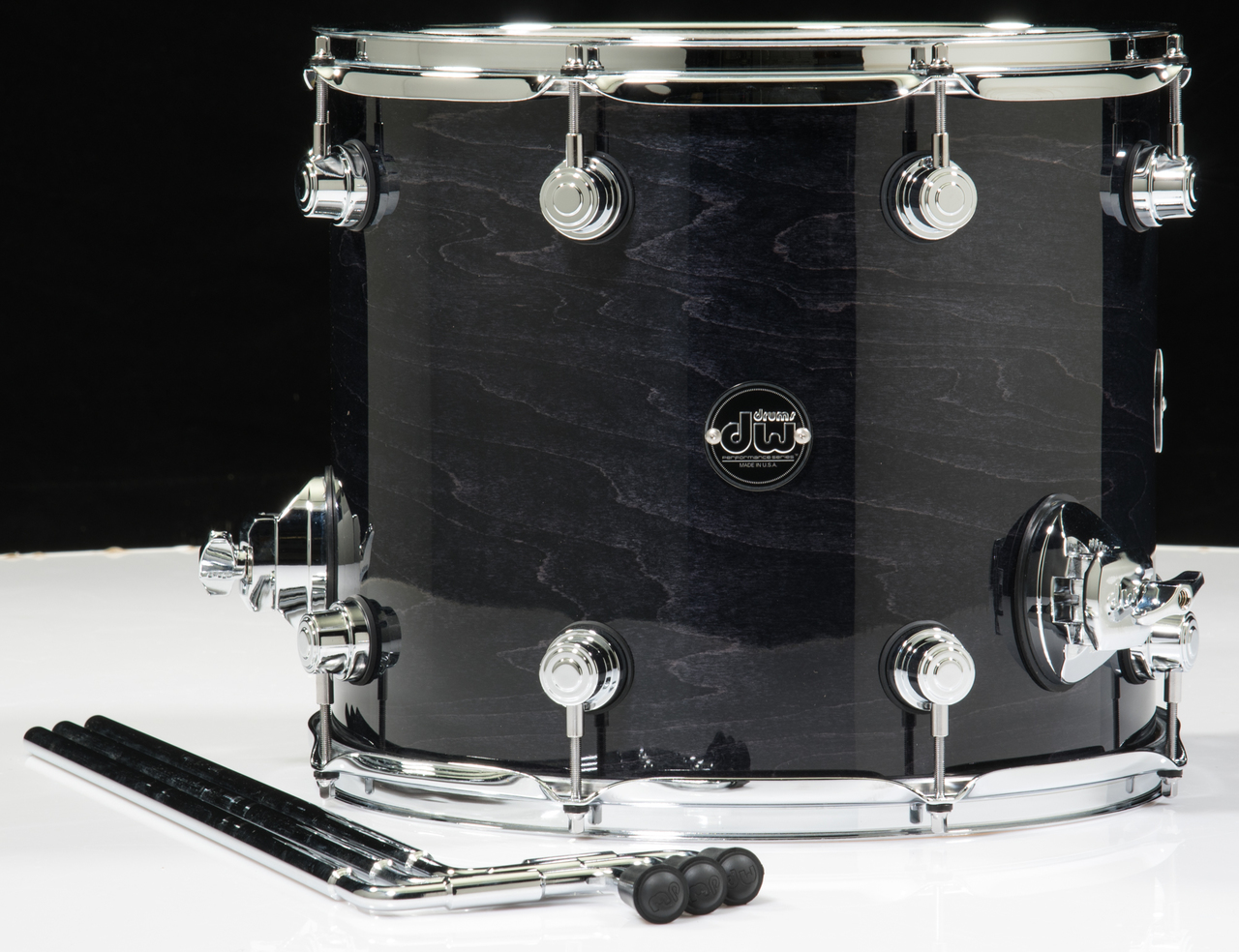 hiace_camp　FT40 DECK2セット DW Performance Drum Kit Ebony Stain 12/14/16/22
