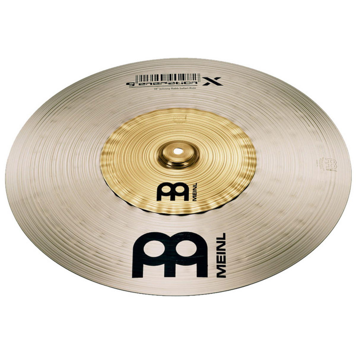 土岐麻子「SAFARI」新品未使用 Cymbals Meinl Generation X 18