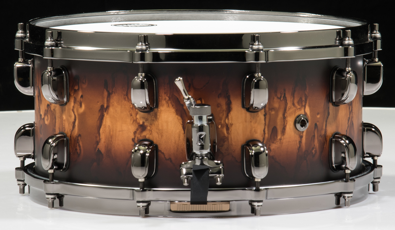 Tama Starclassic Maple 6.5x14 Snare Molten Satin Brown Burst