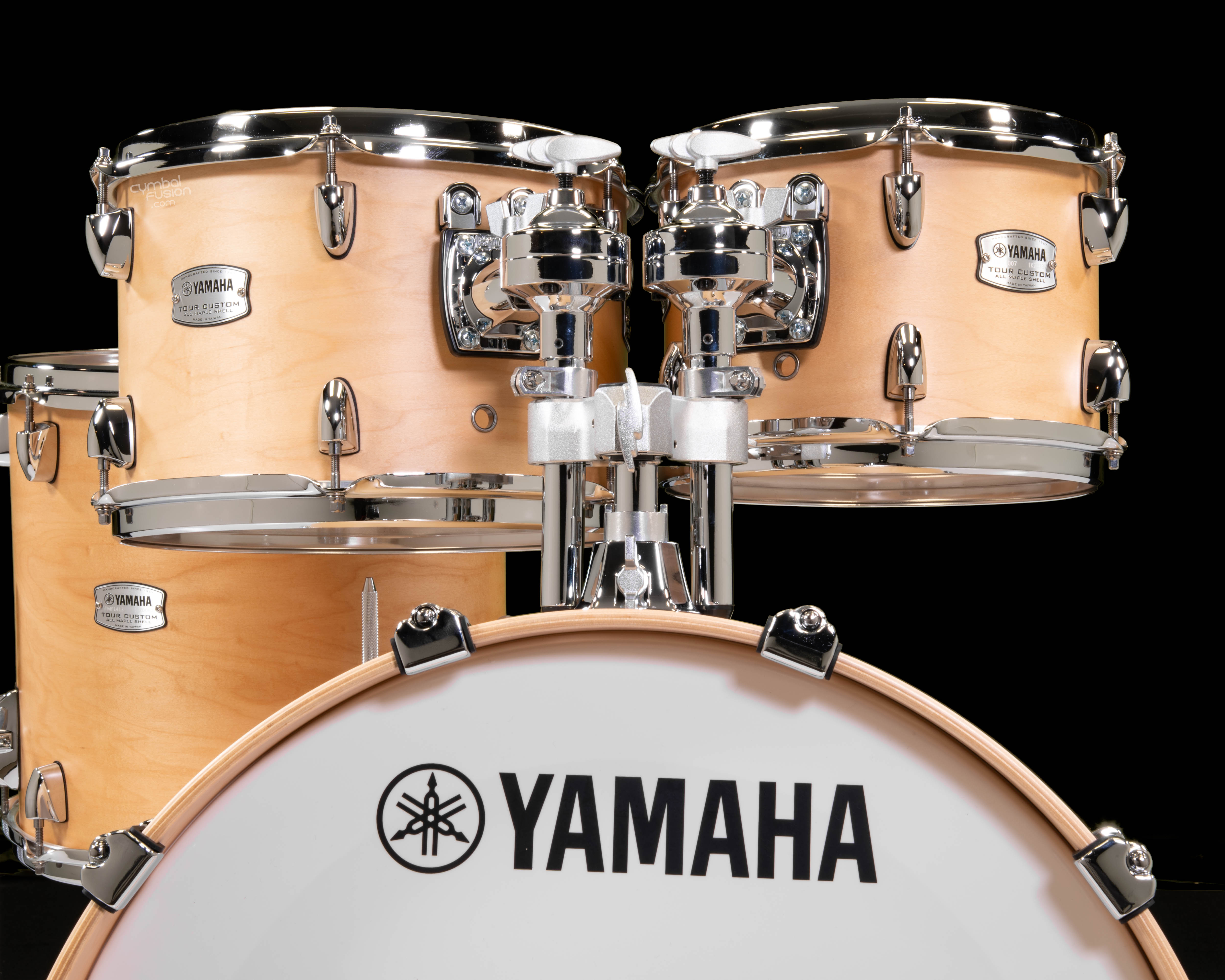 Yamaha Tour Custom 4pc Shell Pack 10/12/14/20- Butterscotch Satin