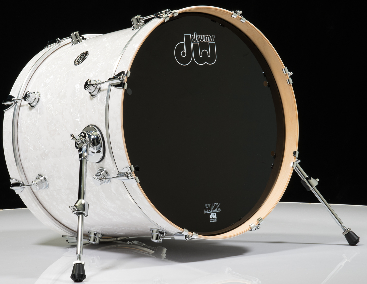 DW Performance Series 3pc Drum Kit White Marine 12/14/20 Shallow