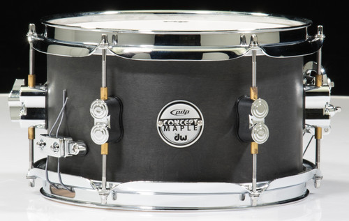 PDP Concept Black Wax Maple 6x10 Snare Drum