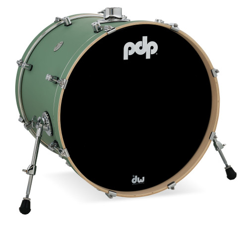 PDP Concept Maple 18x22 Bass Drum - Satin Seafoam (PDCM1822KKSF)