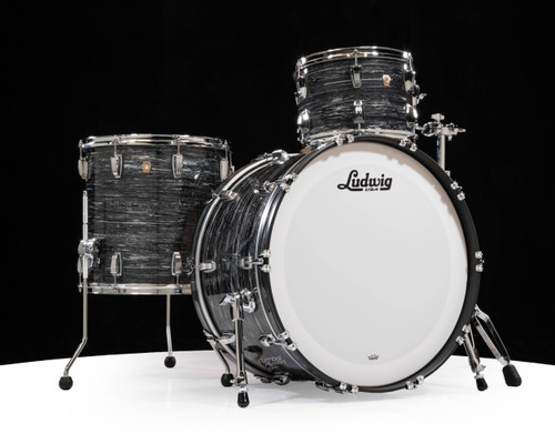 Ludwig Classic Maple Downbeat (Vintage Blue Oyster) 3-piece