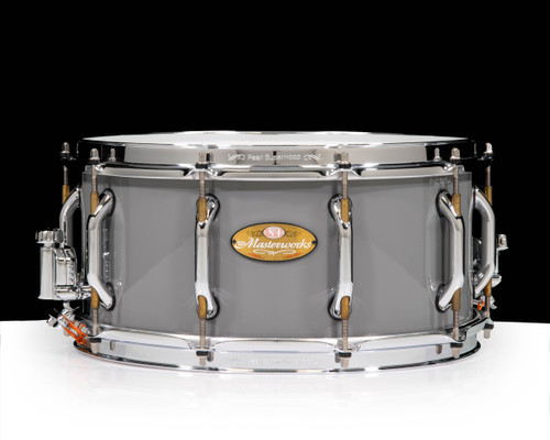 Pearl Masterworks 14x6.5 Urban Shell Snare Drum - Putty Gray