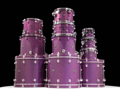 DW Performance Series Kit Builder - Purple Drift - CymbalFusion.com