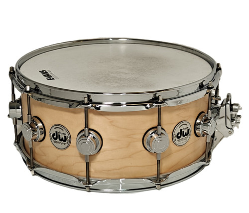 Used - DW Collector's Series Maple Std 6.5x14 Natural Satin Oil