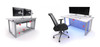 SINGLE STATION DESK CONTROL ROOM FURNITURE FOR NOC