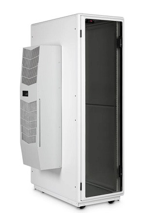 40U- Air-Conditioned Enclosure-20,000 BTU/h-Side Mount AC