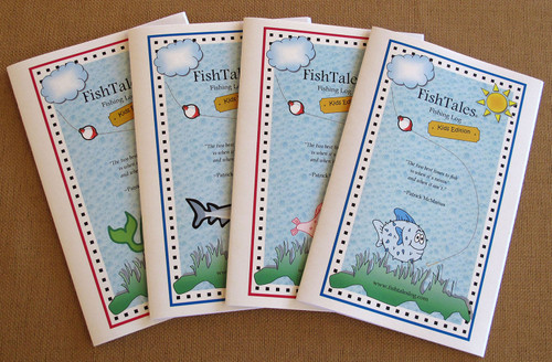 FishTales Kids Fishing Logs easy and fun to use!