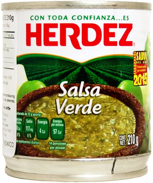 Herdez Salsa Verde 210g image by CHILLIESontheWEB