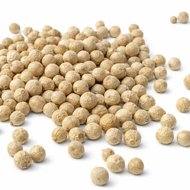 White Muntok Peppercorns Wholesale Image by SPICESontheWEB