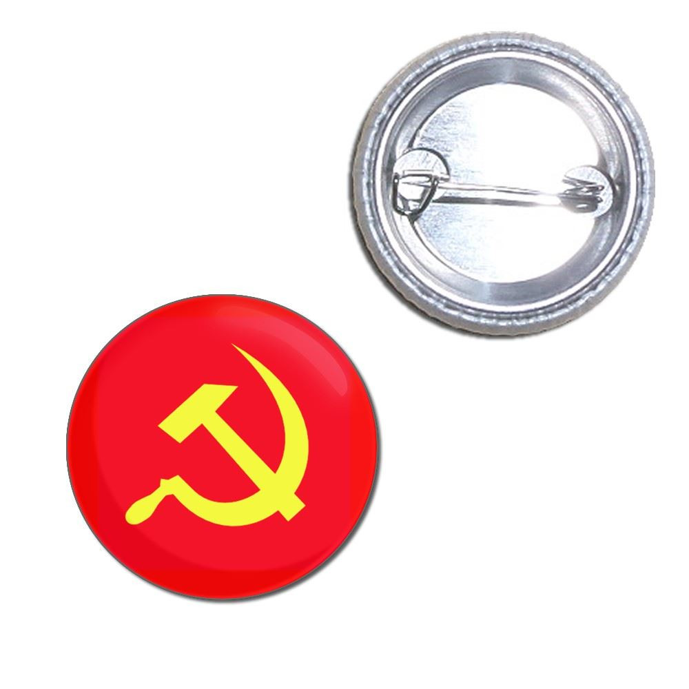 Soviet Union Flag - Button Badge | BadgeBeast.co.uk