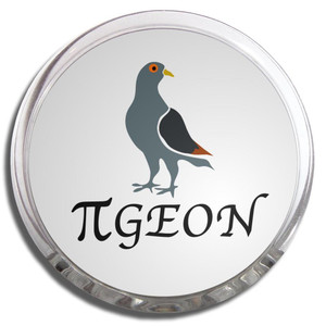 Pi Pigeon - Fridge Magnet Memo Clip Pi Pigeon - Fridge Magnet Memo Clip