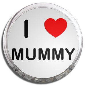 I love Mummy - Fridge Magnet Memo Clip