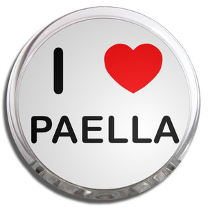 I Love Paella - Fridge Magnet Memo Clip